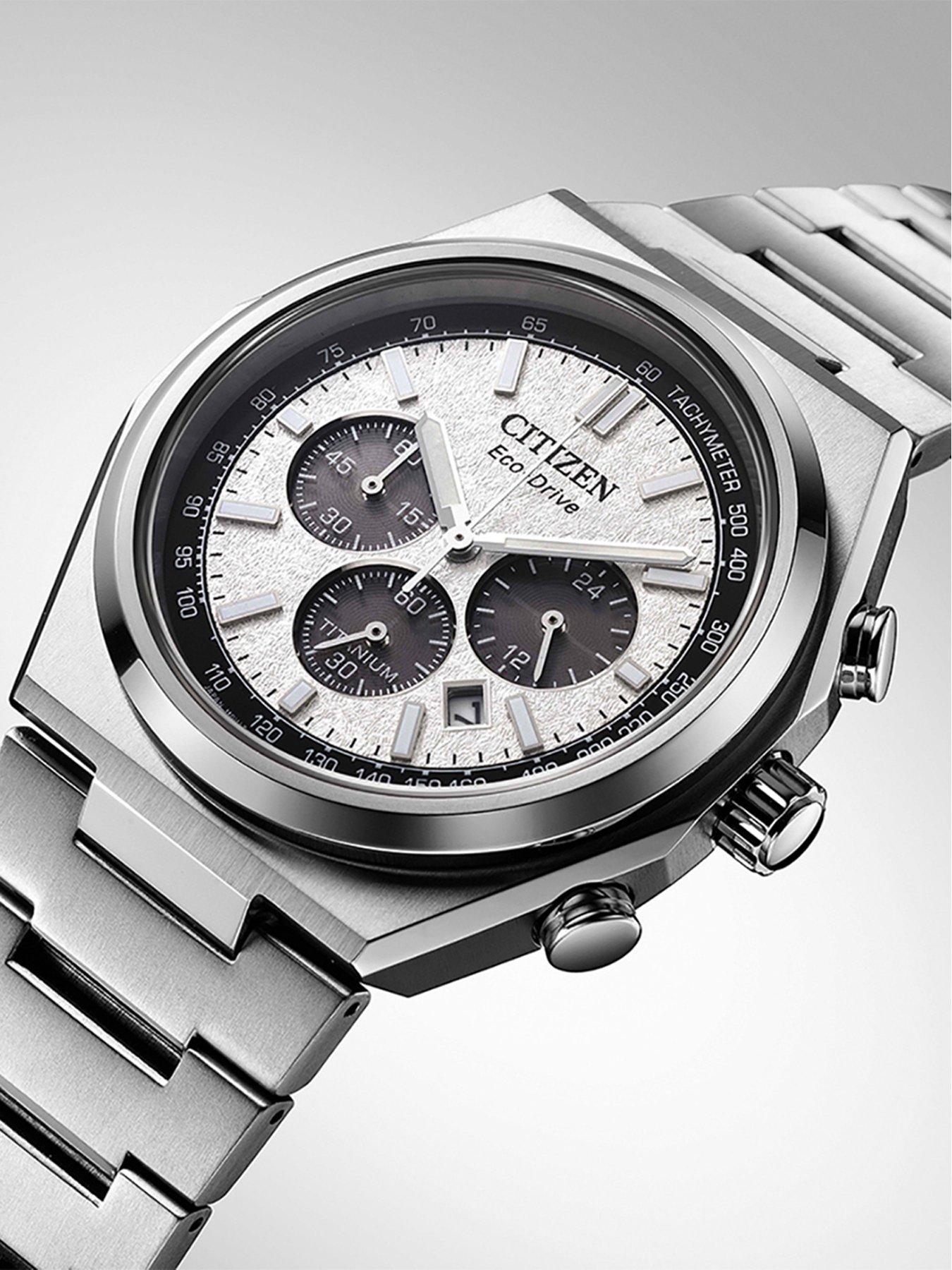 Image 4 of 7 of Citizen Gents Eco-Drive Zenshin Titanium