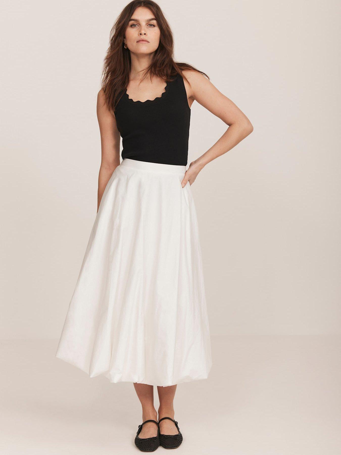 Ciana Scallop-G Vest - White