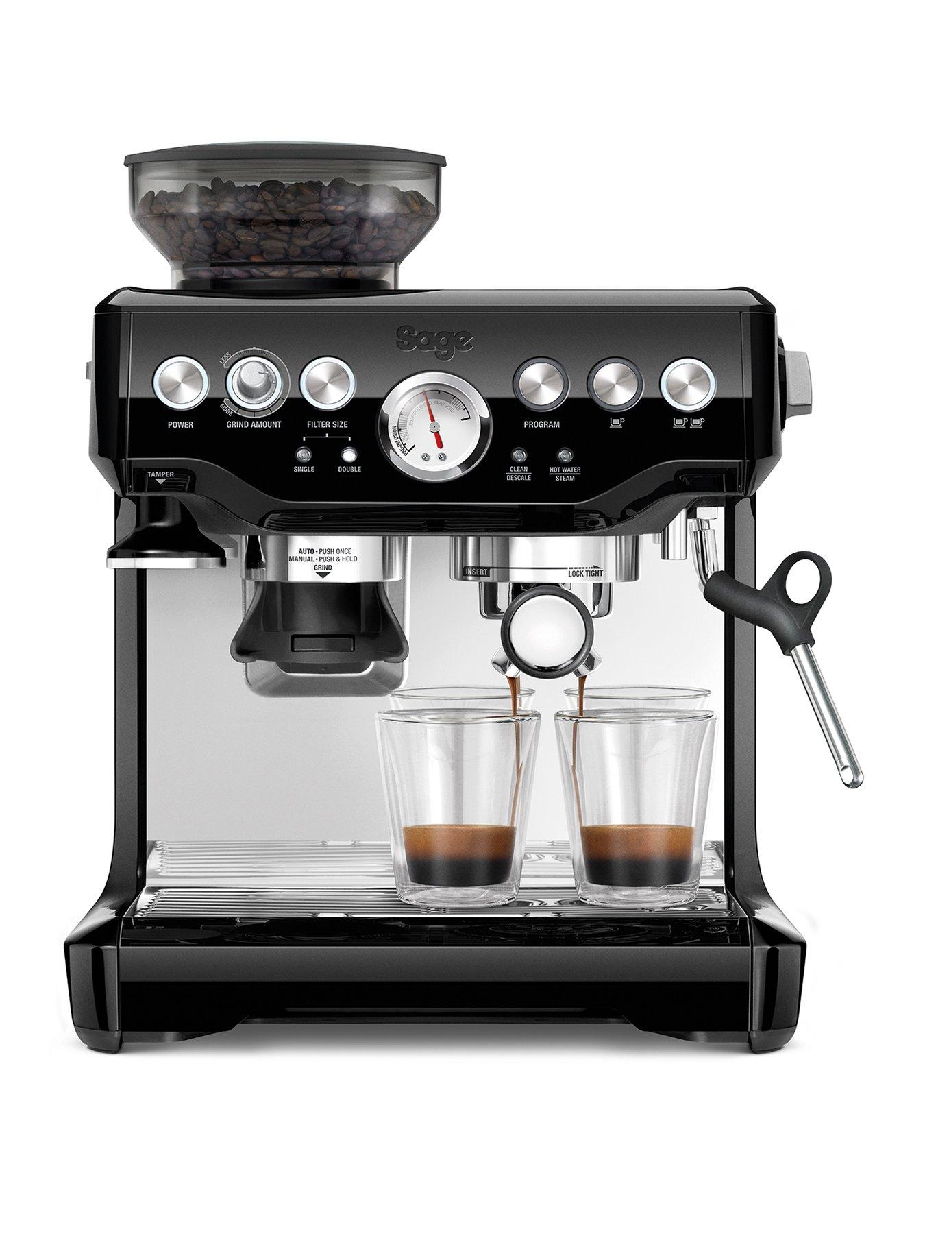 Image 1 of 6 of Sage The Barista Express Coffee Machine - Black Sesame