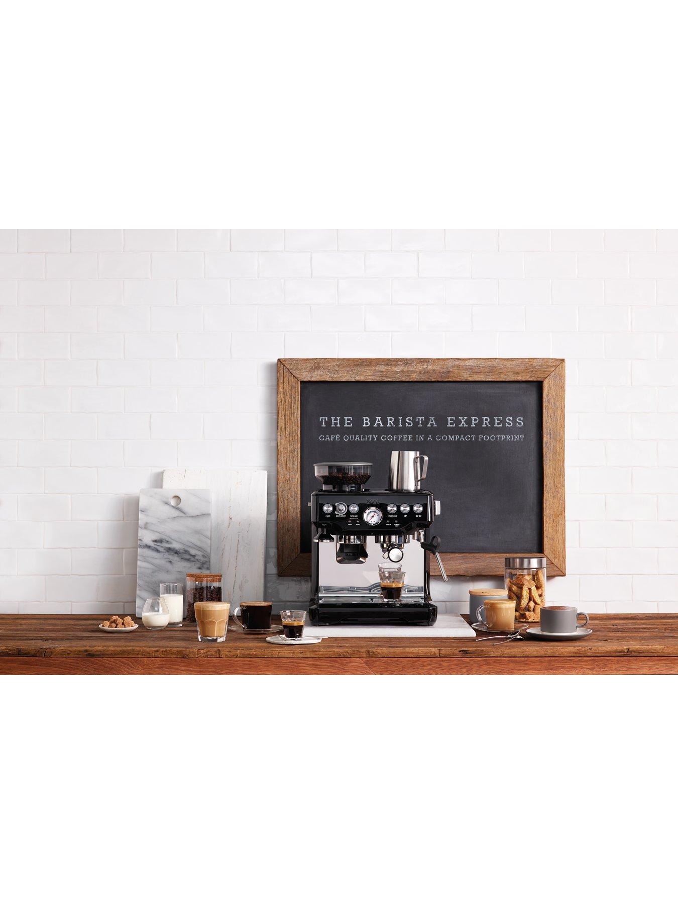 Image 3 of 6 of Sage The Barista Express Coffee Machine - Black Sesame
