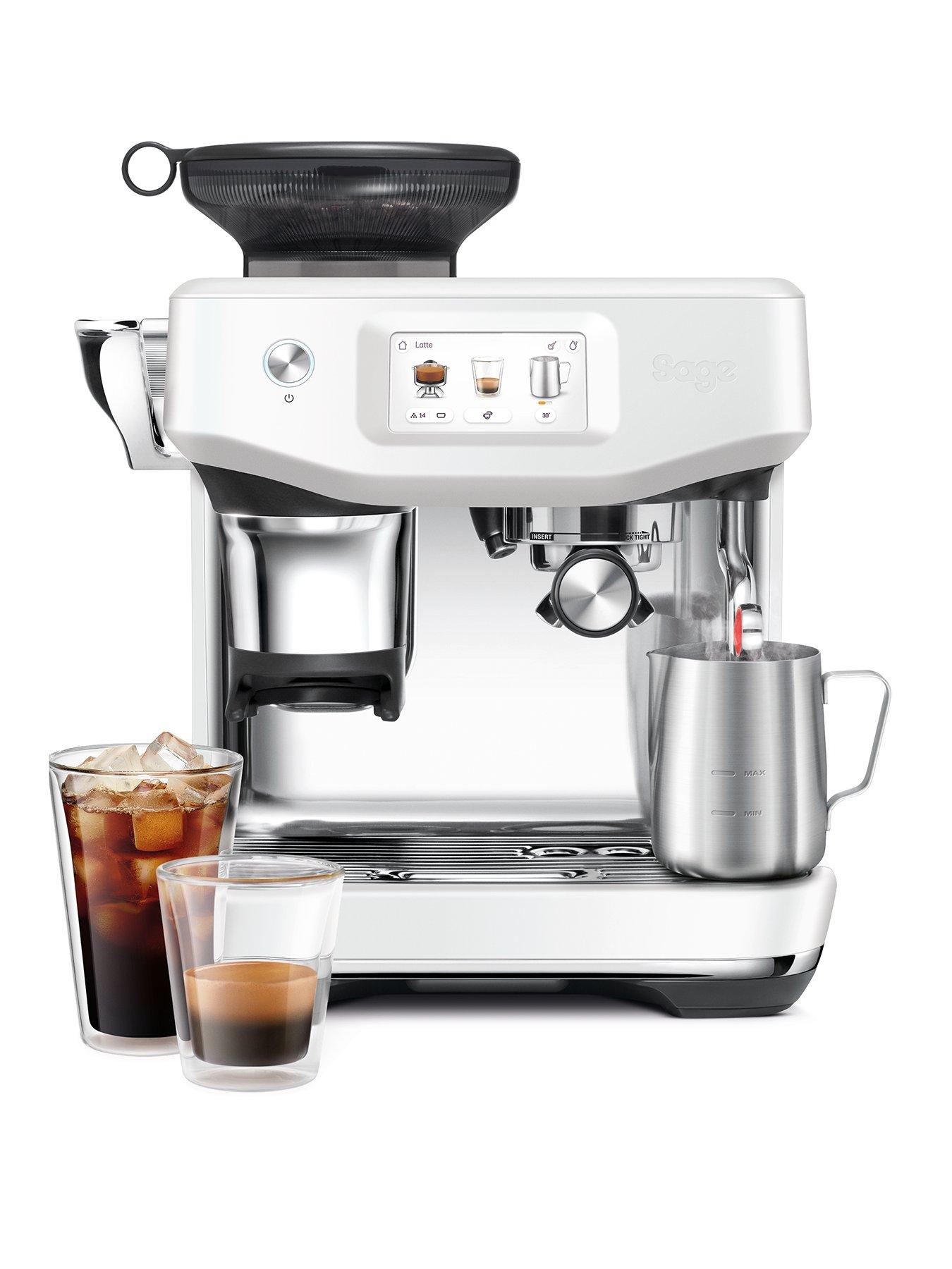 Image of Sage The Barista Touch Impress Coffee Machine - Sea Salt