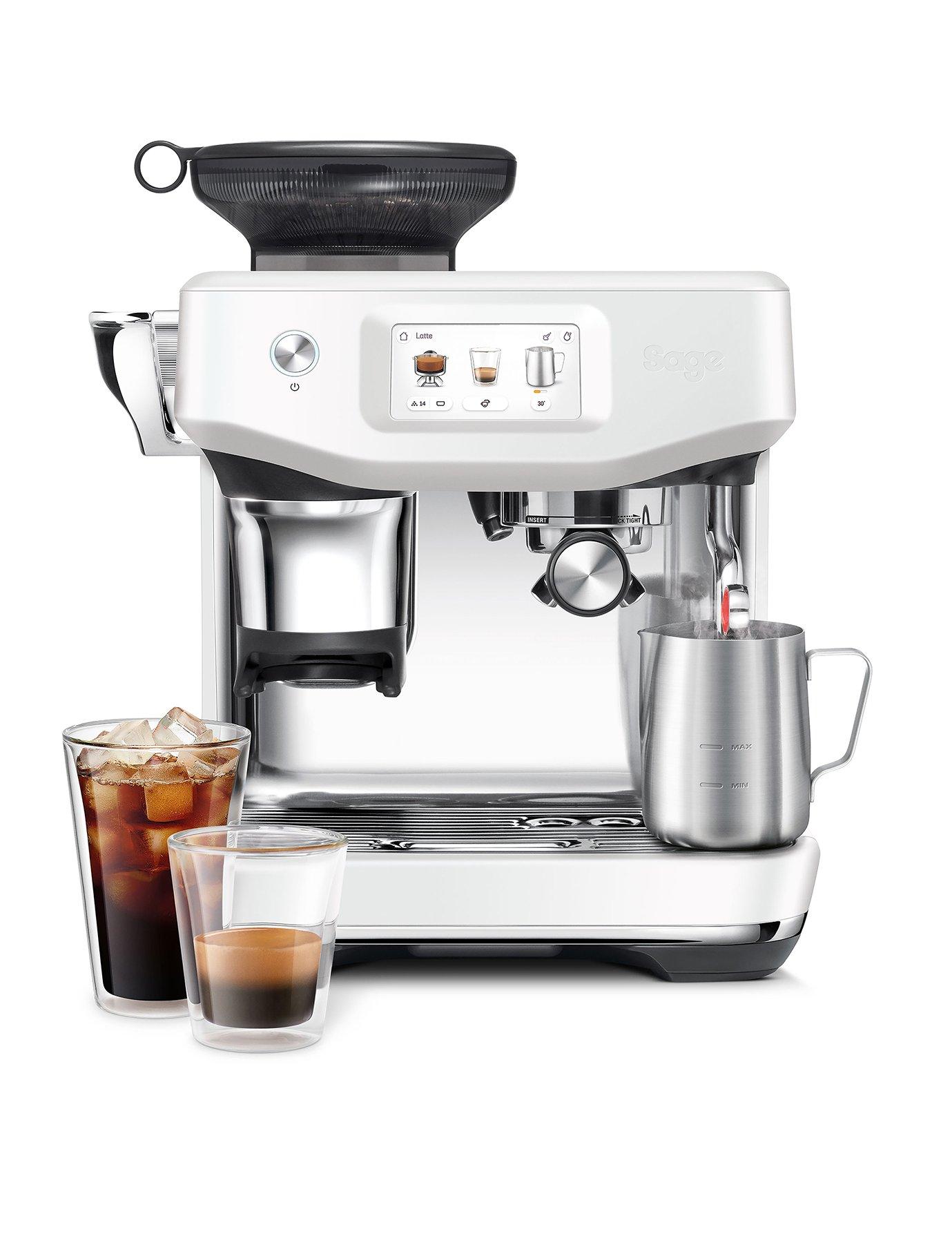 Sage The Barista Touch Impress Coffee Machine Sea Salt Very