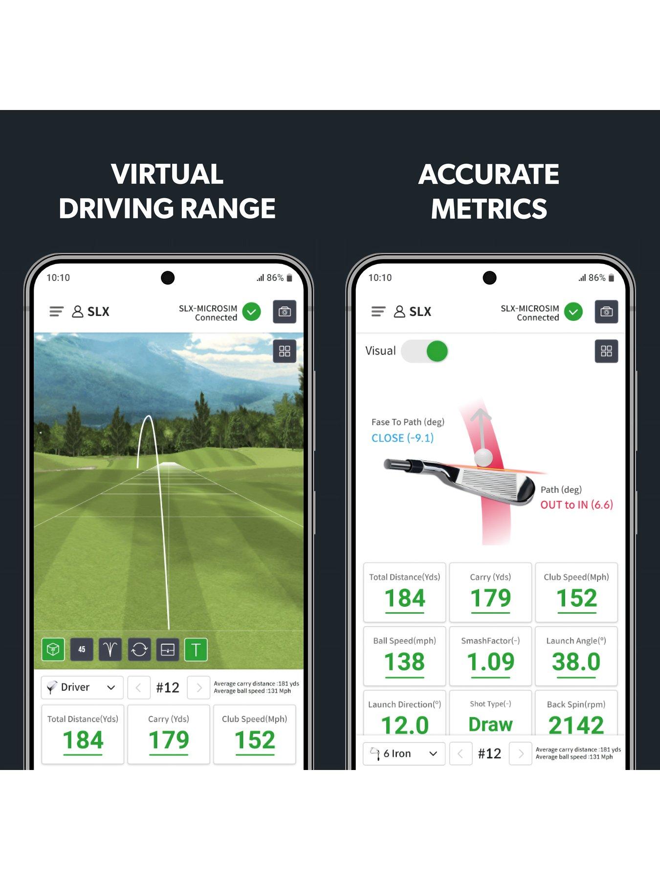 Image 5 of 8 of Swinglogic SLX Hybrid Mini Launch Monitor