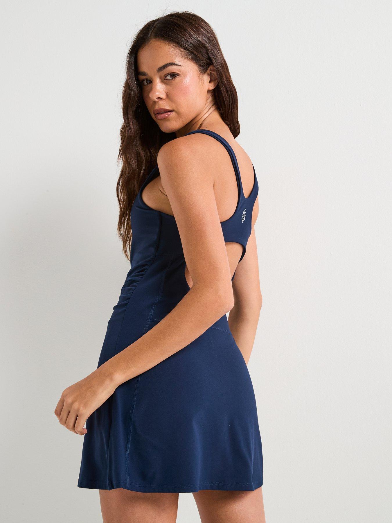 Image 2 of 6 of FP Movement Womens Training Never Better Dress - Navy