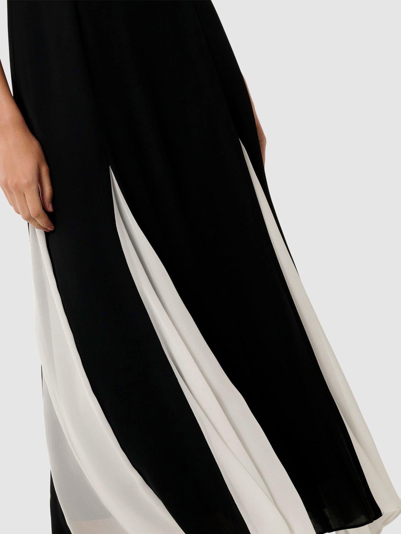 chinese dress ladies Dahlia Hand-Beaded Backless Chiffon Maxi Dress | Jaded London