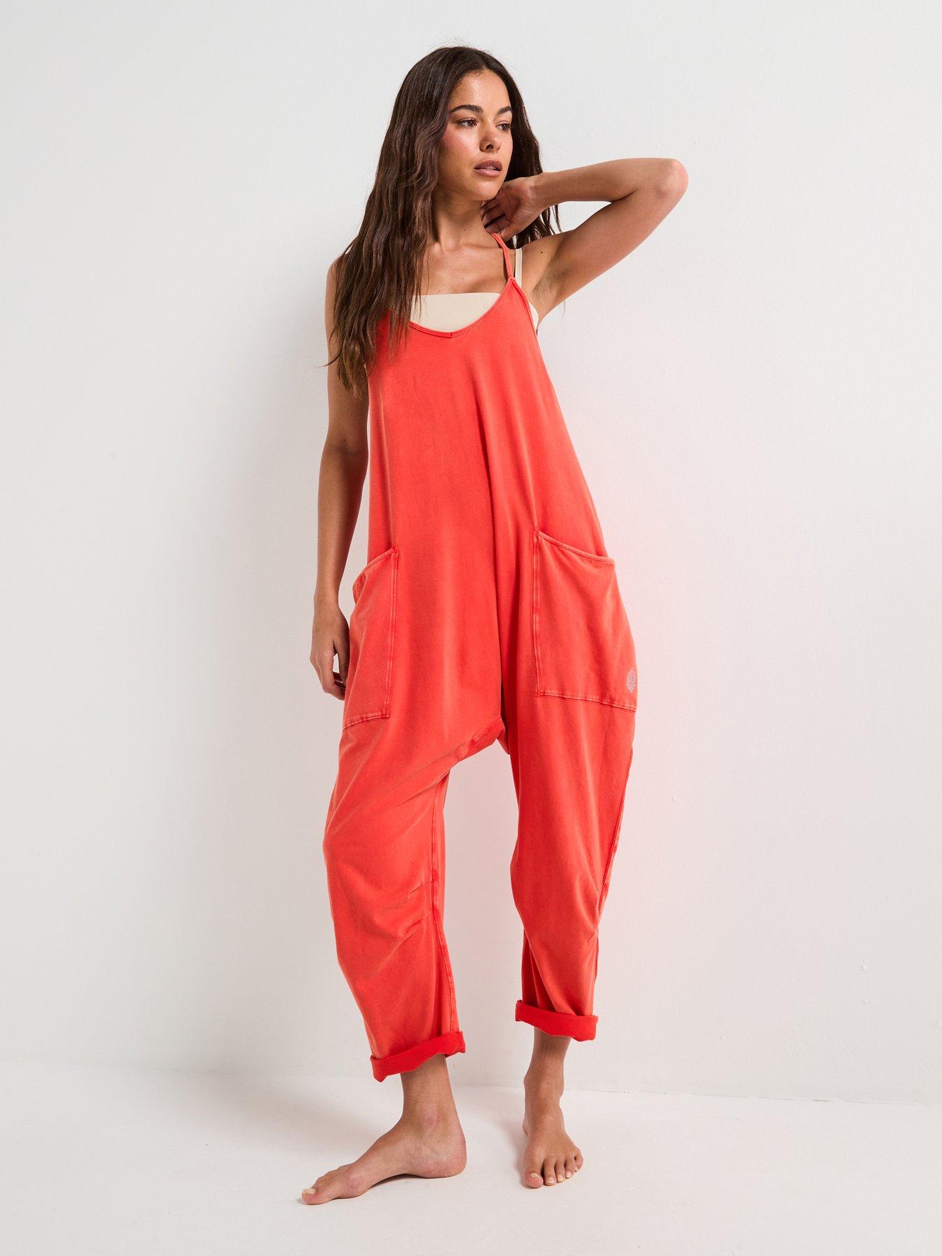 undefined Womens Training Hot Shot All-In-One - Red