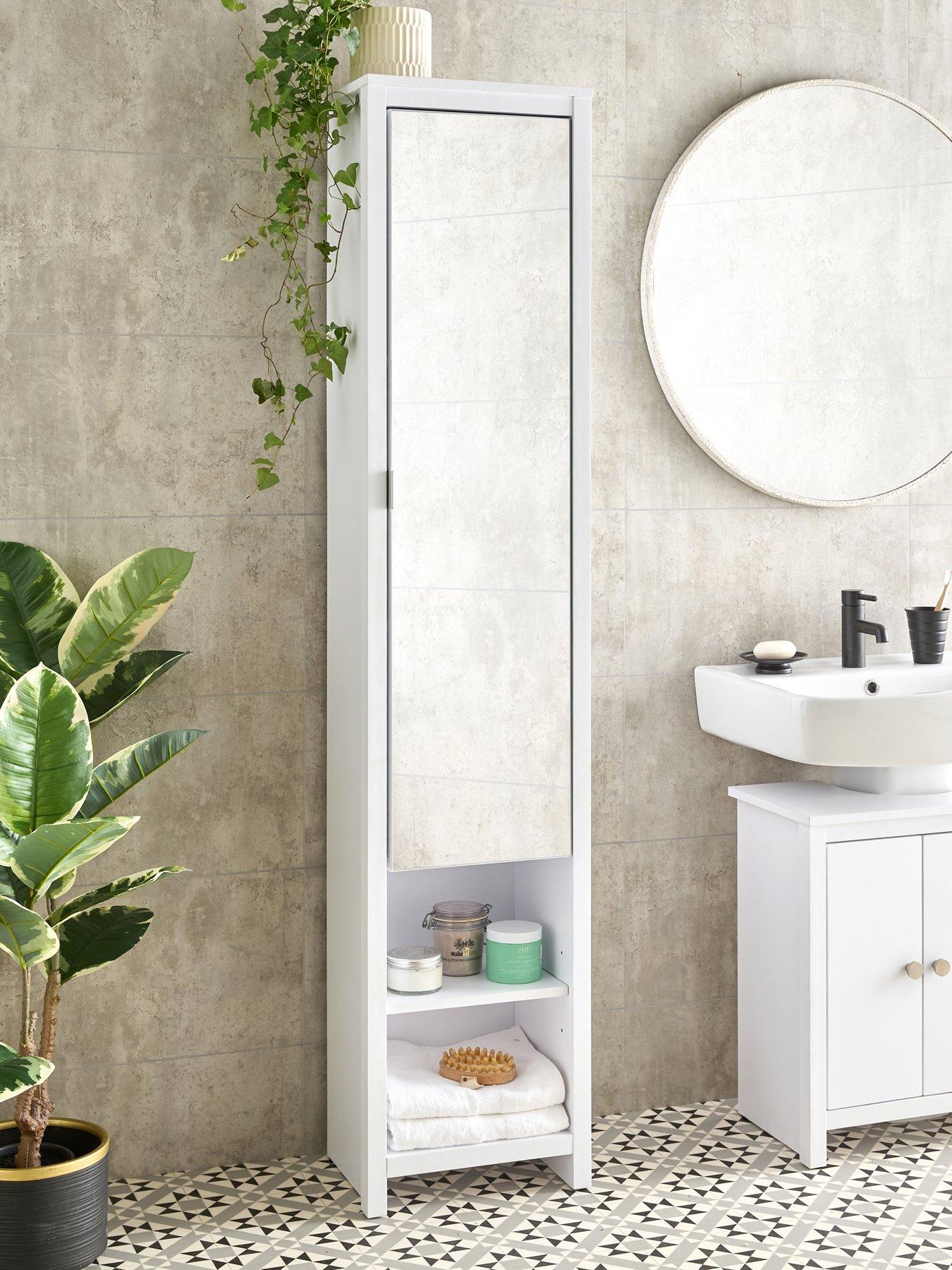 undefined Bramford Mirrored Tall Cabinet