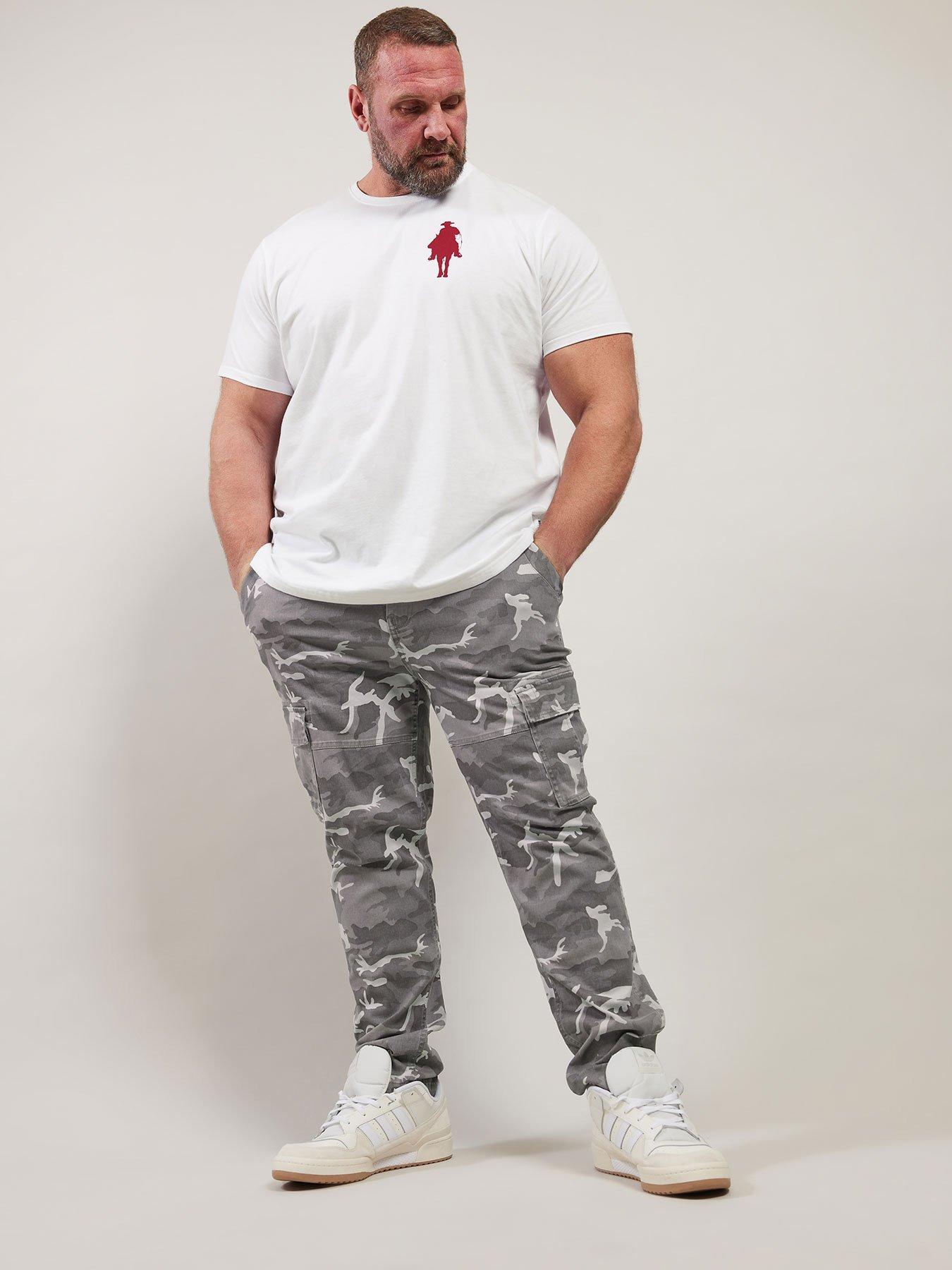 undefined Camo Cargo Pants 32" - Grey