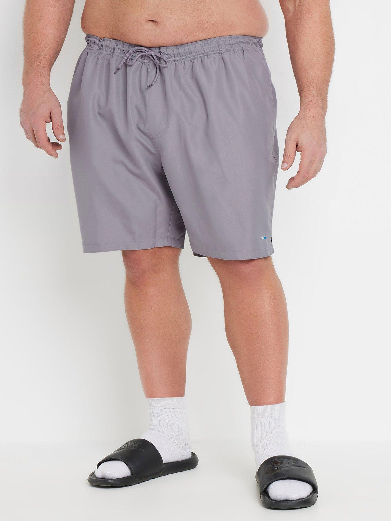 undefined Plain Swim Shorts - Purple