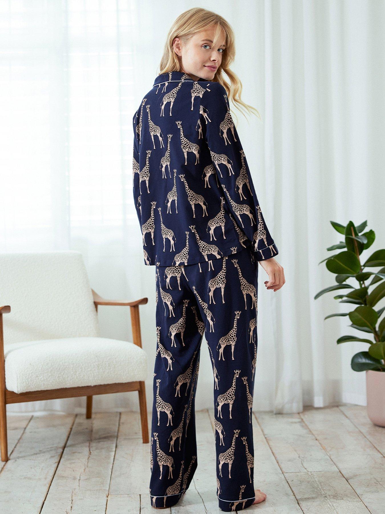 Image 2 of 5 of CHELSEA PEERS Button Up Long Set - Cotton