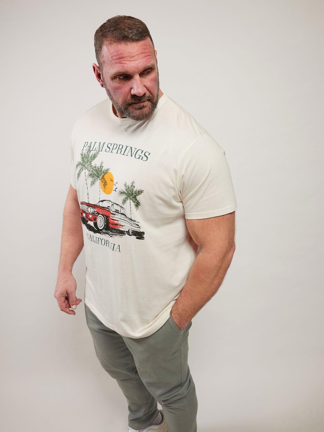 undefined Palm Springs T-Shirt - Natural