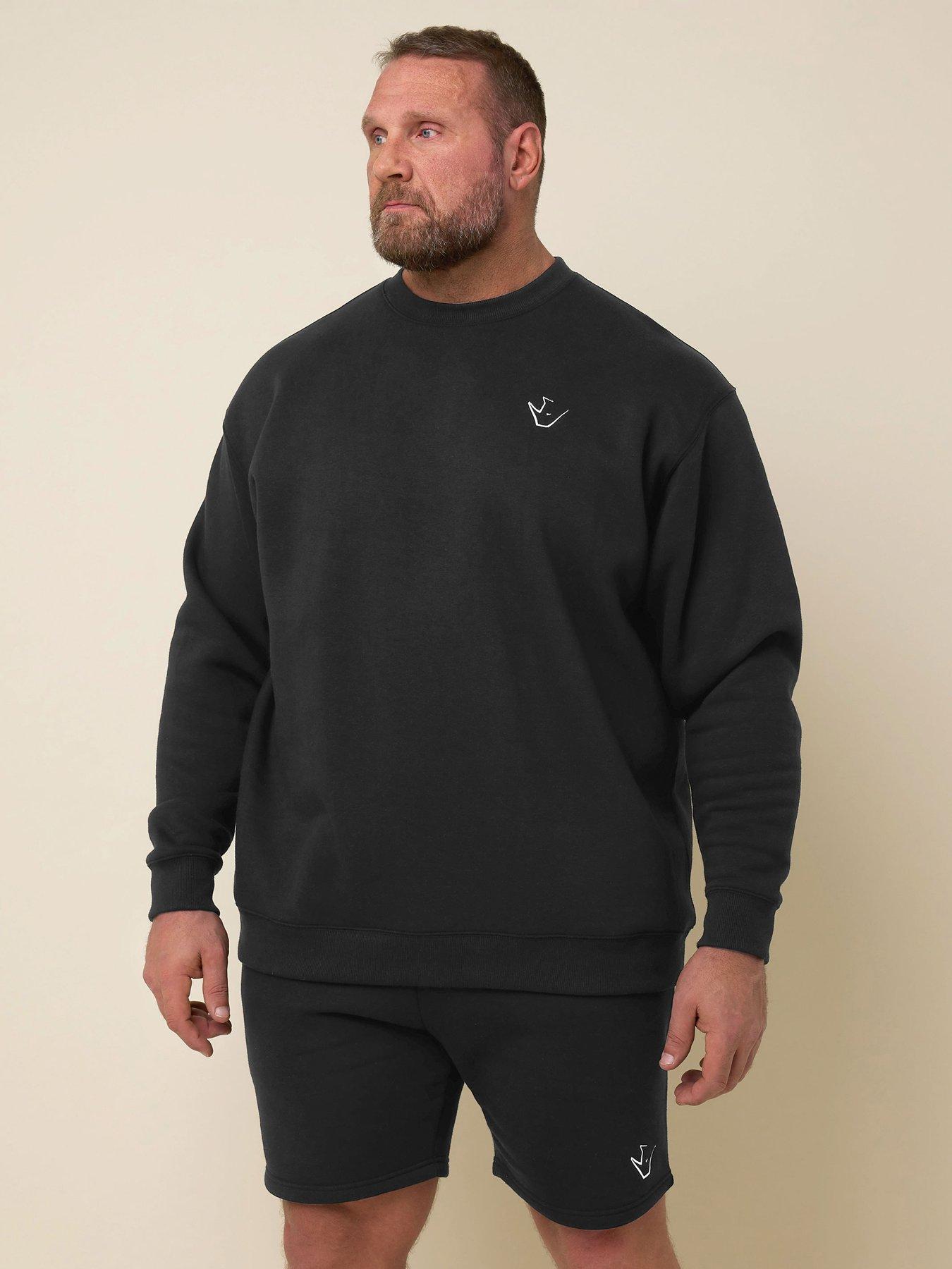 undefined Ironrhino Logo Crew Neck Sweatshirt - Black