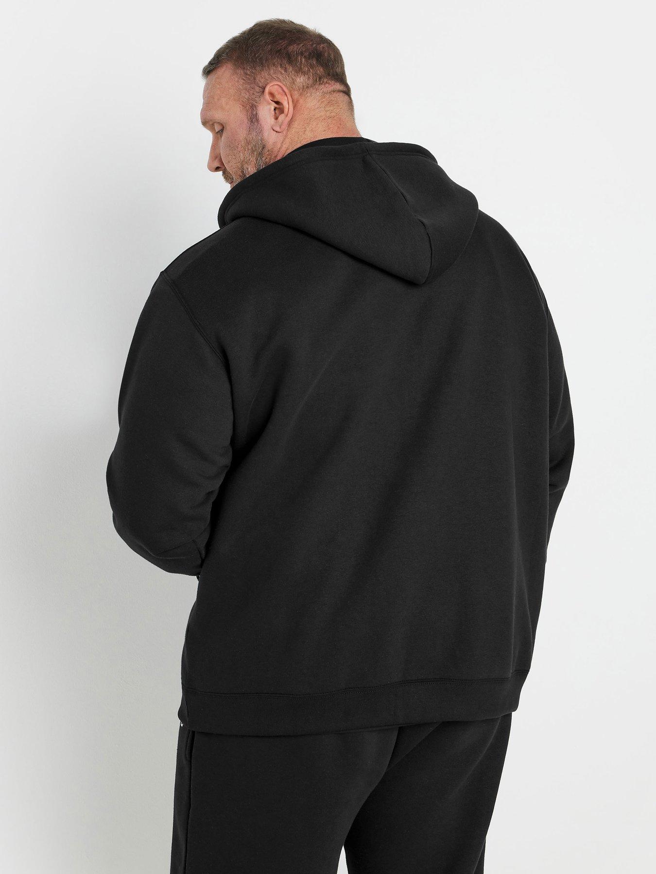 Image 2 of 4 of BadRhino Ironrhino Logo Zip Through Hoodie - Black