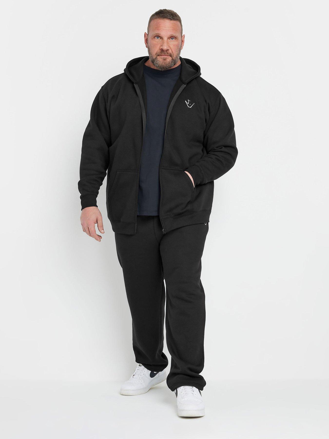 Image 3 of 4 of BadRhino Ironrhino Logo Zip Through Hoodie - Black
