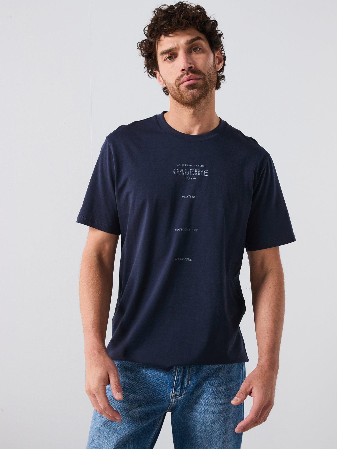 undefined Gallery Graphic Short Sleeve T-Shirt - Navy
