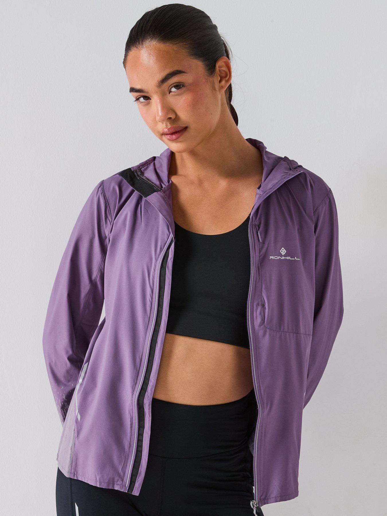 Image 5 of 6 of Ronhill Women's Running Tech Reflect Jacket - Purple