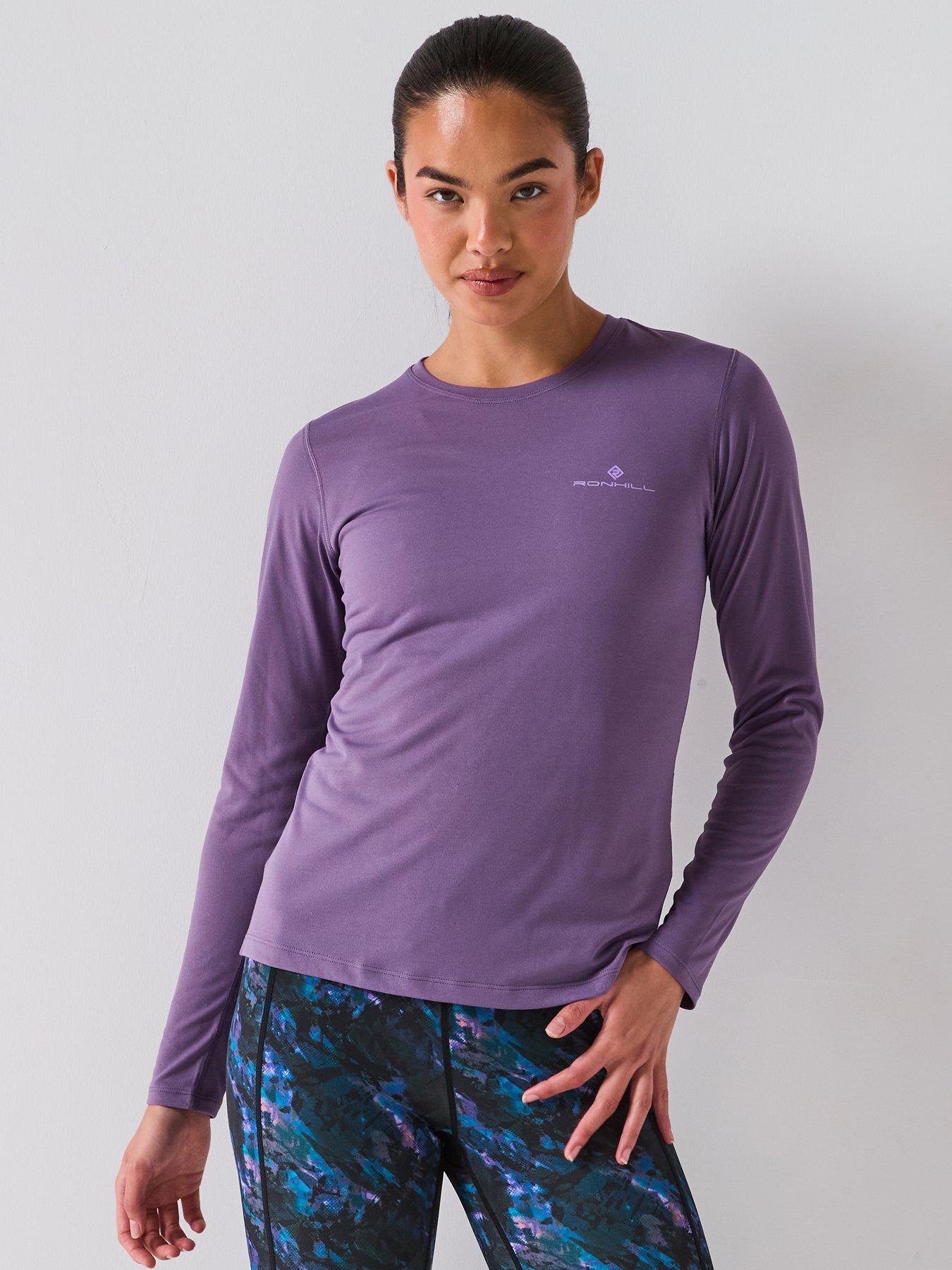 Ronhill Women's Running Core Long Sleeve Tee - Purple