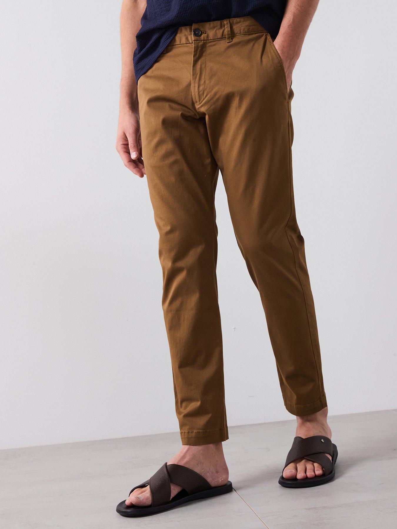 undefined Mango Prato Smart Casual Tapered Fit Chino Trousers