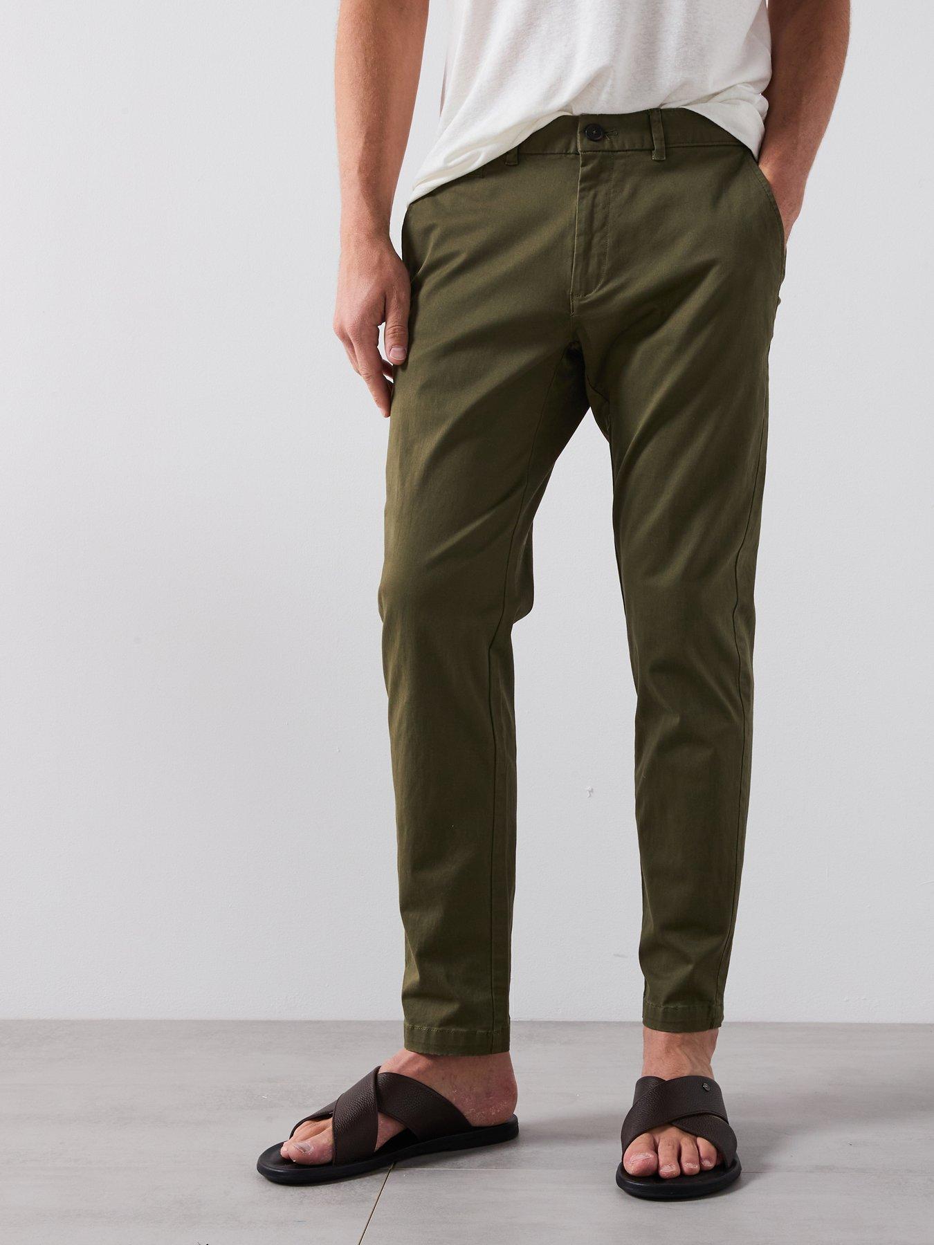 undefined Mango Prato Smart Casual Tapered Fit Chino Trousers