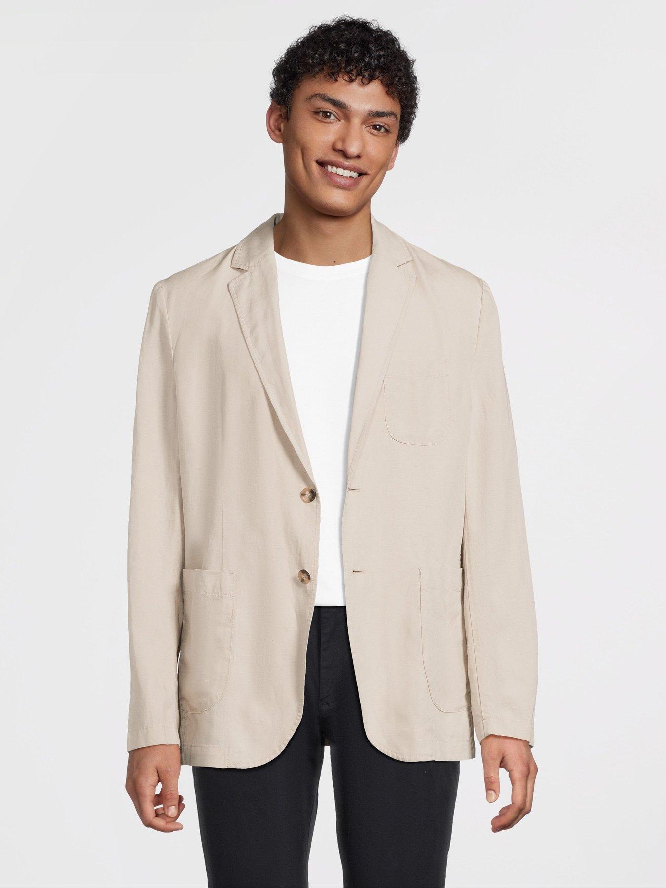 undefined Mango Delave Smart Slim Fit Lyocell Blazer