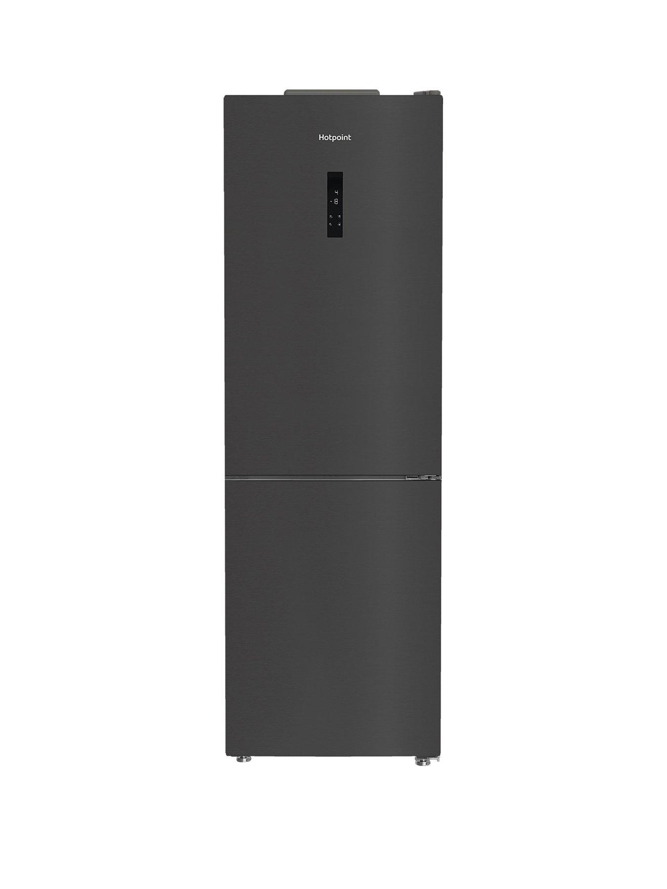 Image 1 of 7 of Hotpoint HPK26363XBR5UK - Dual No Frost Fridge Freezer - Black