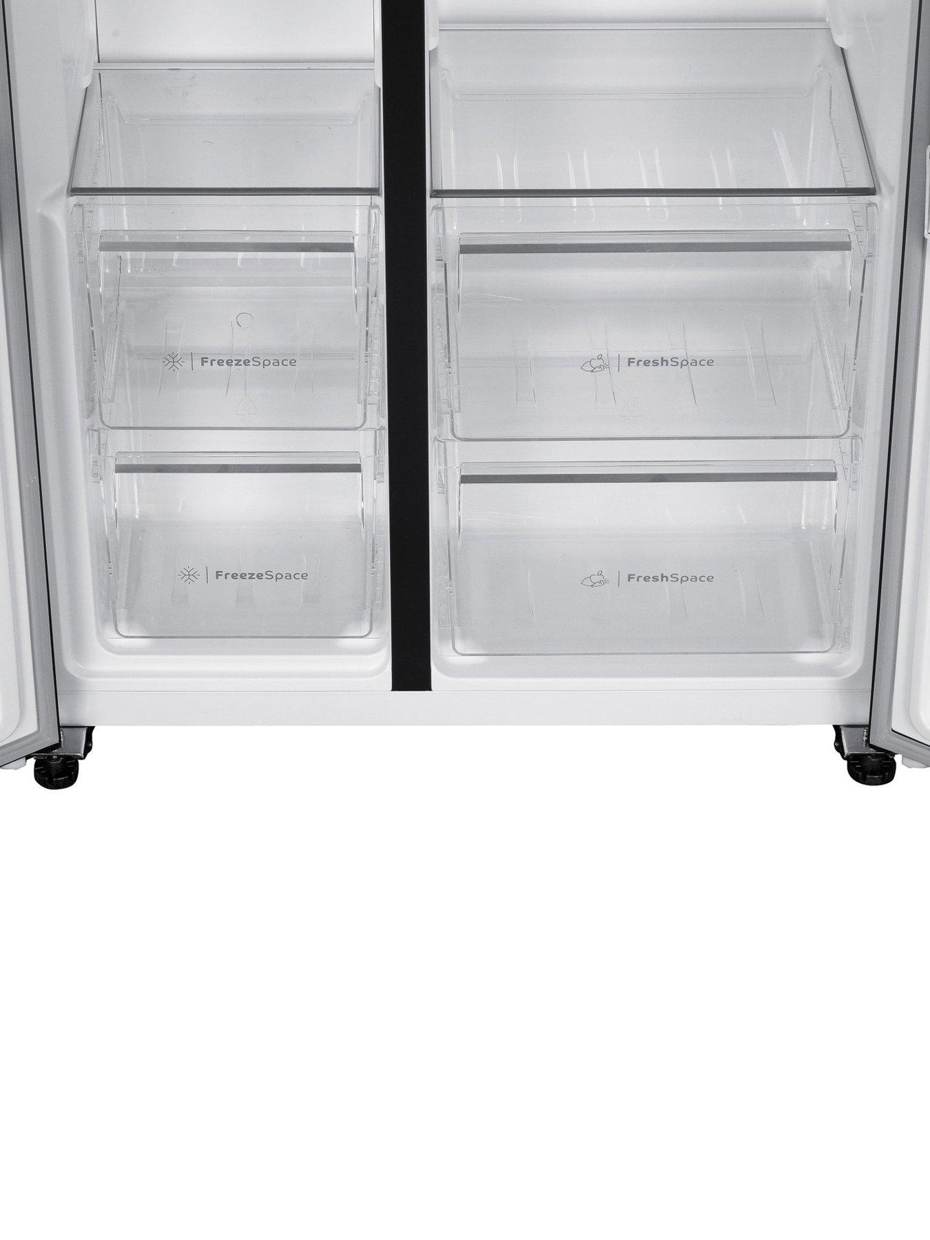 Image 7 of 7 of Indesit INGF6441XP4UK American Side-by-Side 442l&nbsp;Total No Frost Fridge Freezer - Silver