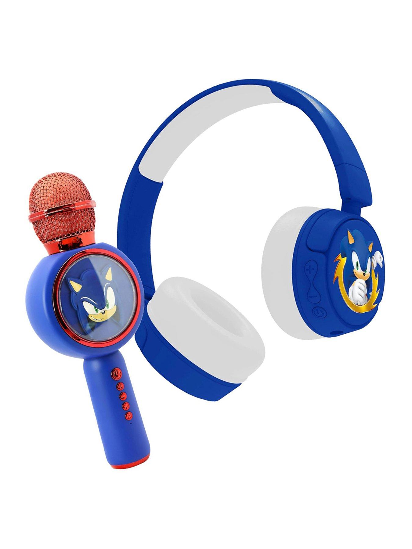 undefined Kids Wireless Headphones and Microphone Speaker with LED Lights