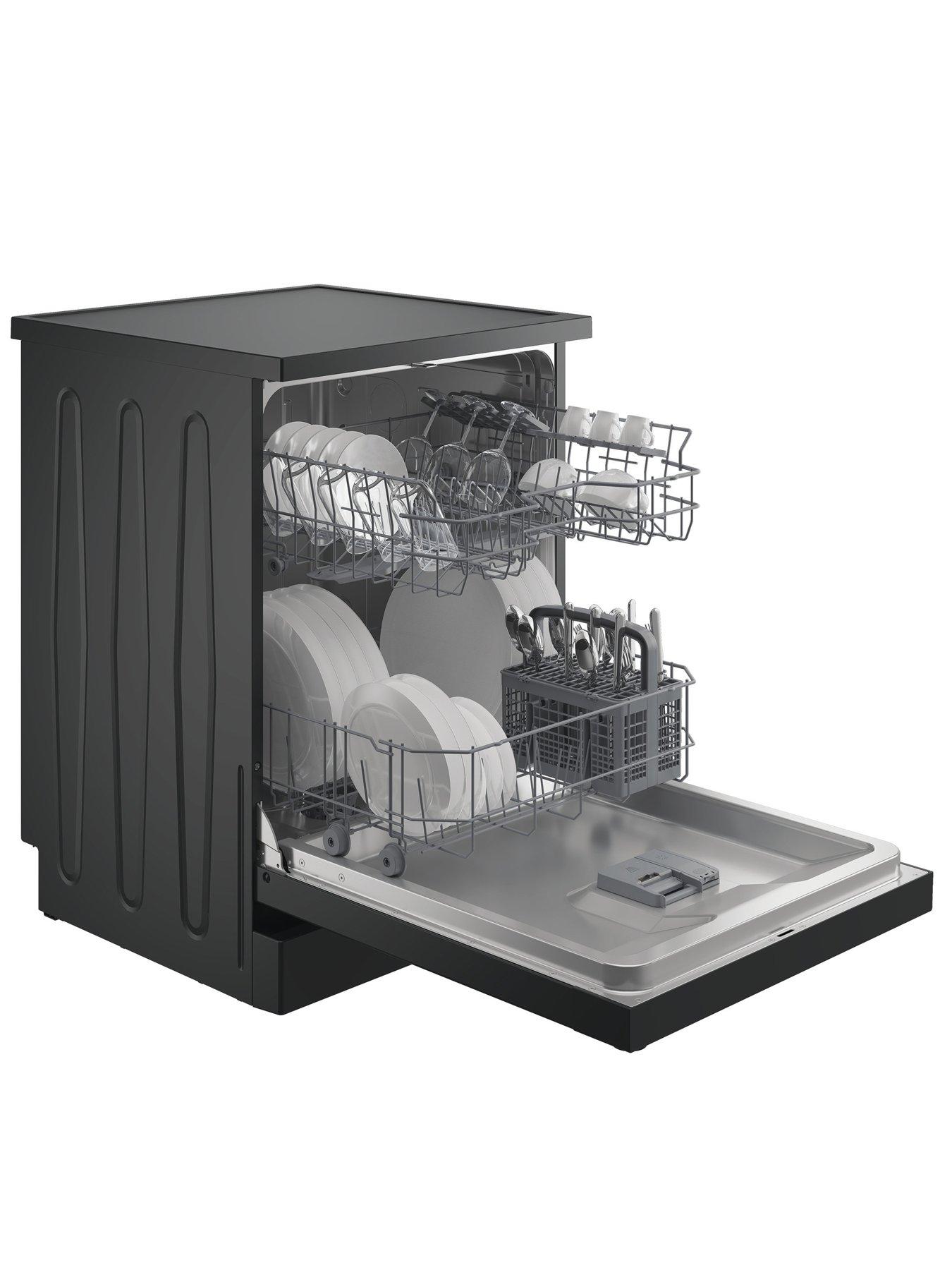 Image 4 of 6 of Indesit IN2FE13DT9AUK 60cm Wide&nbsp;Freestanding 13-Setting&nbsp;Dishwasher - Dark Silver