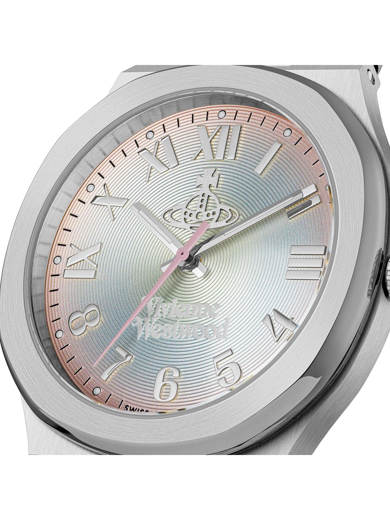 Image 2 of 6 of Vivienne Westwood Merton Quartz Watch&nbsp;with Multi Coloured Dial and Stainless Steel Bracelet