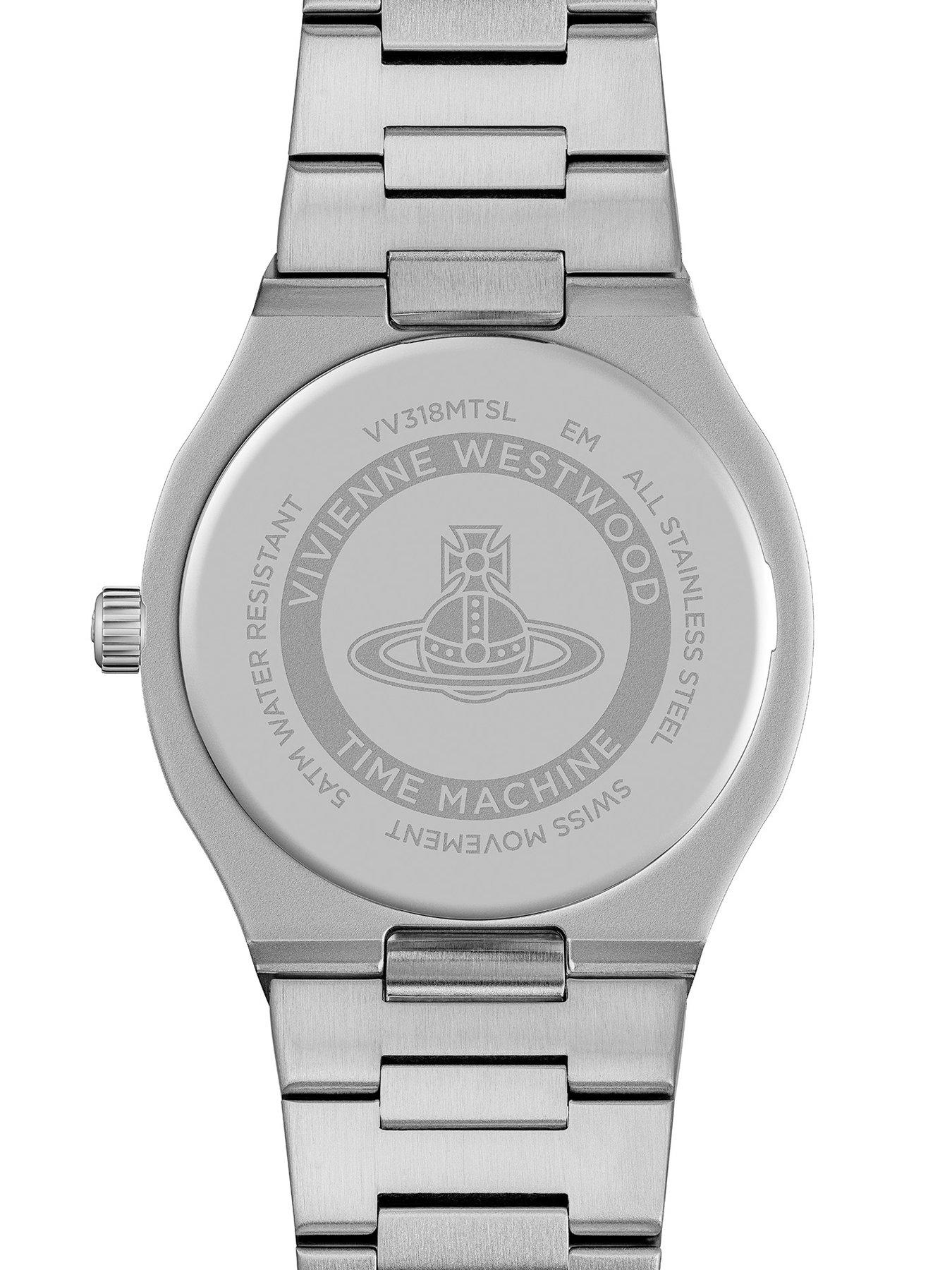 Image 5 of 6 of Vivienne Westwood Merton Quartz Watch&nbsp;with Multi Coloured Dial and Stainless Steel Bracelet