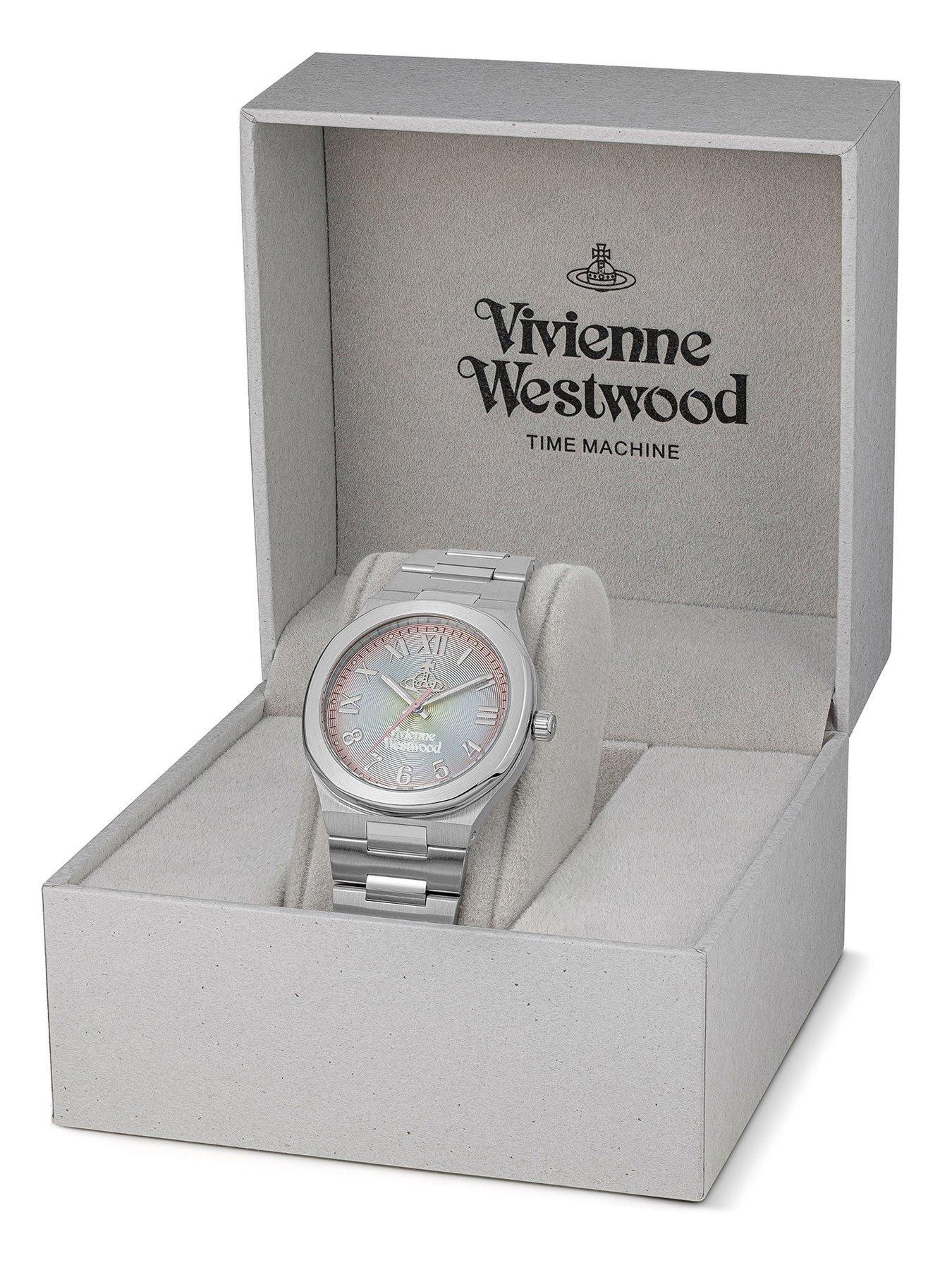 Image 6 of 6 of Vivienne Westwood Merton Quartz Watch&nbsp;with Multi Coloured Dial and Stainless Steel Bracelet