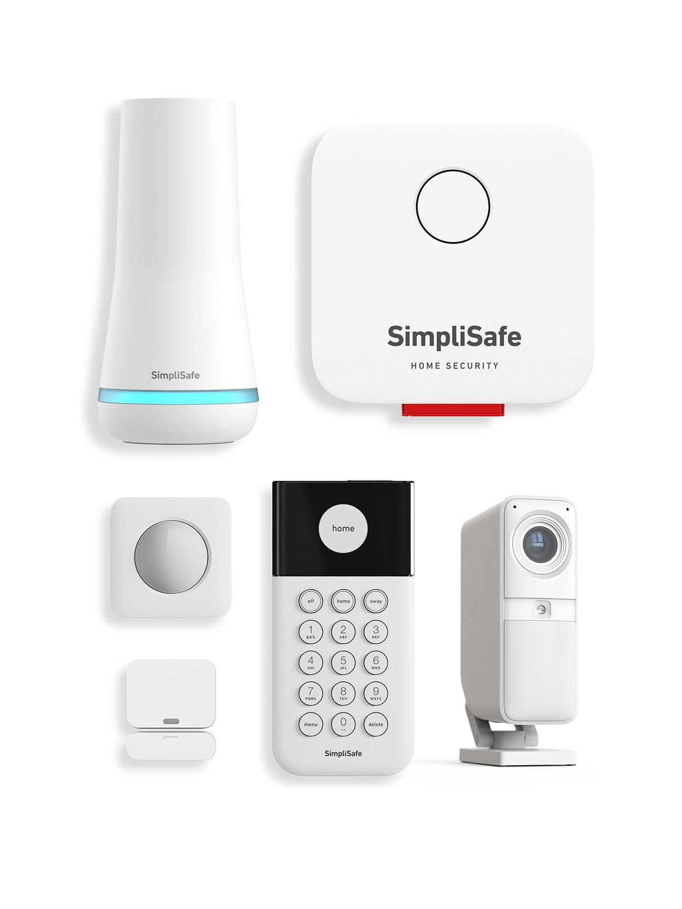 undefined 6-Piece Wireless Home Security Camera & Alarm System