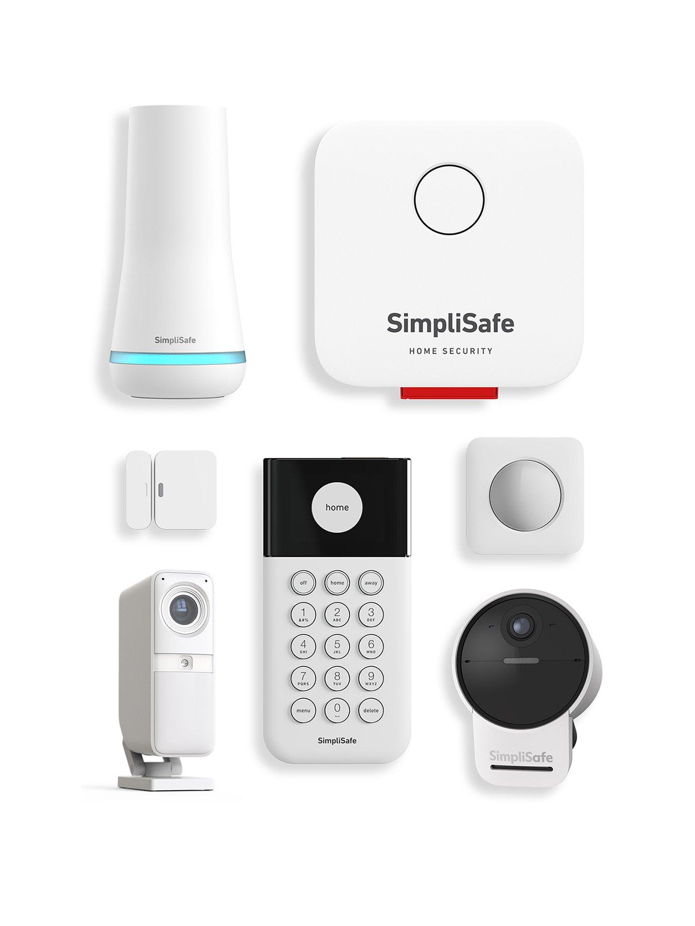 undefined 7-Piece Wireless Home Security Camera & Alarm System