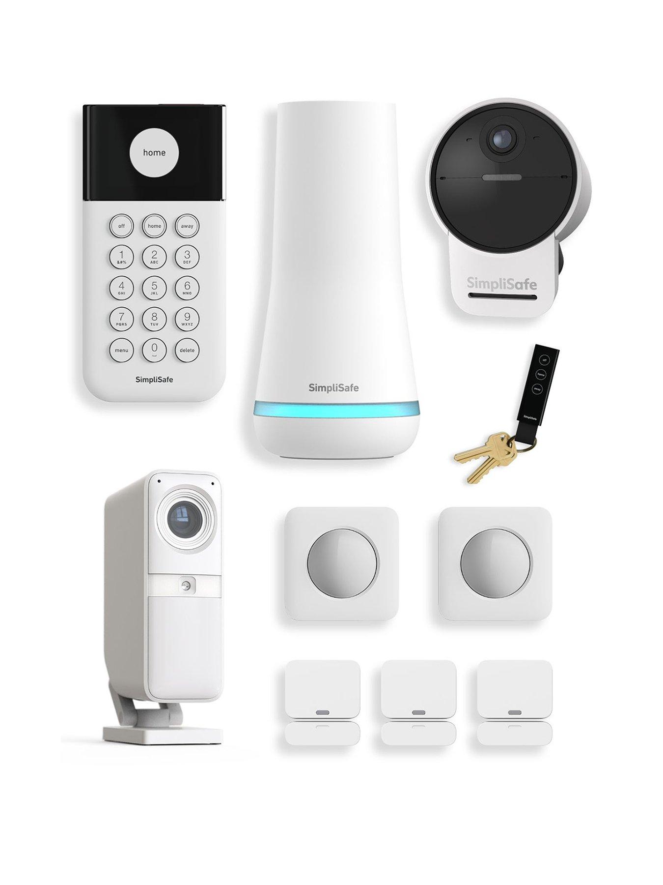 undefined 10-Piece Wireless Home Security Camera & Alarm System