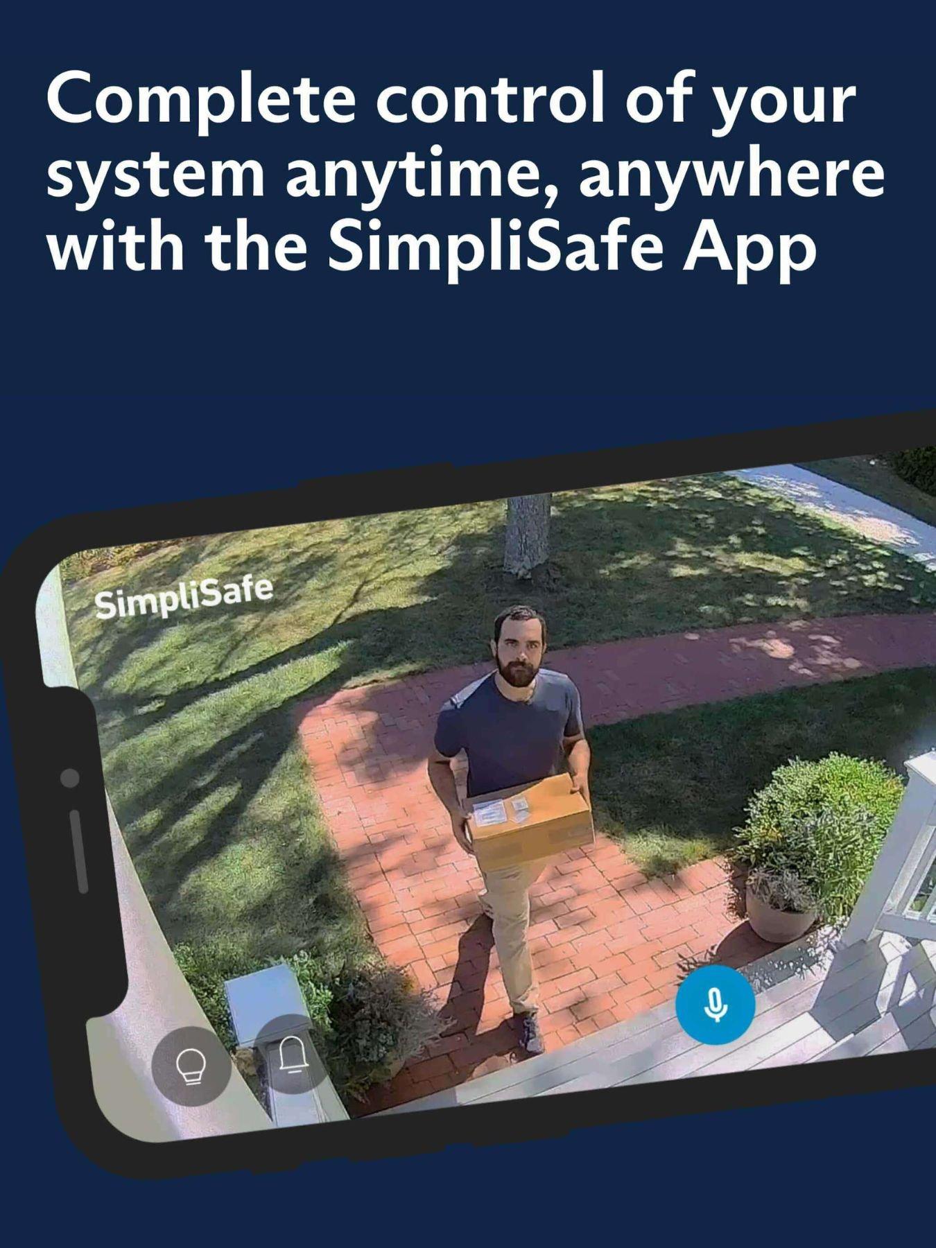 SimpliSafe Series 2 Outdoor Wireless Security Camera – 1080p, Night Vision, Weatherproof – 2 Pack (CM021)