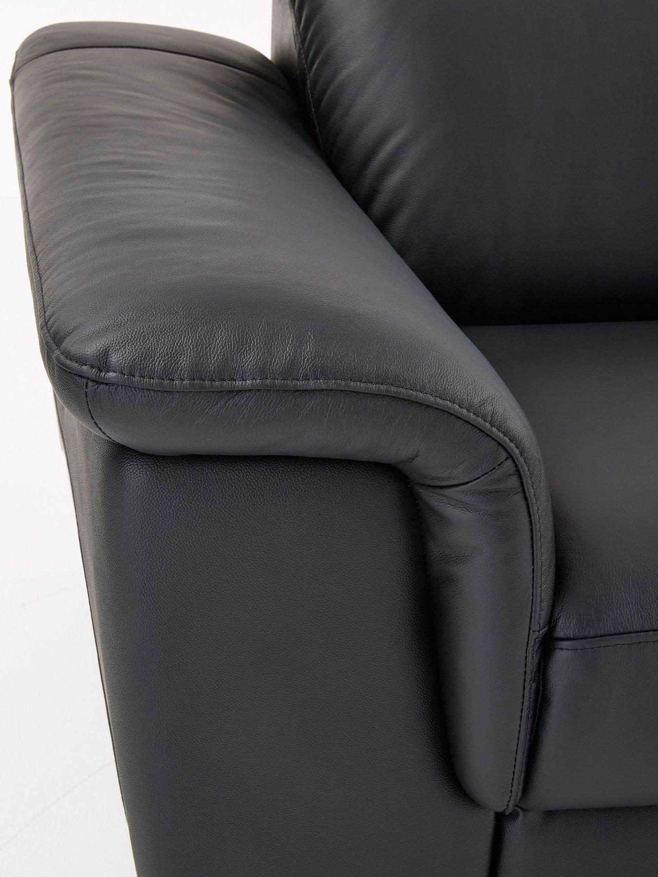 Image 5 of 7 of The Very Collection Lorenza Leather/Faux Leather&nbsp;Power Recliner Armchair - FSC&reg; Certified