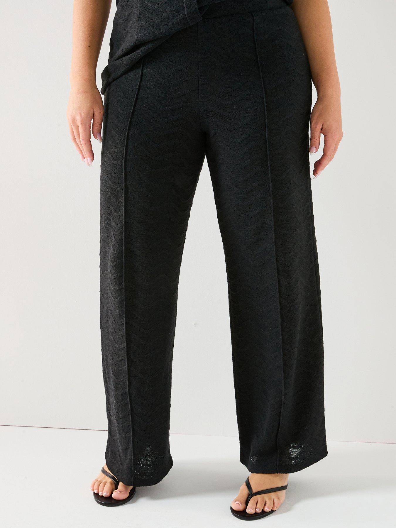 undefined Textured Elasticated Waist Trouser Co-ord