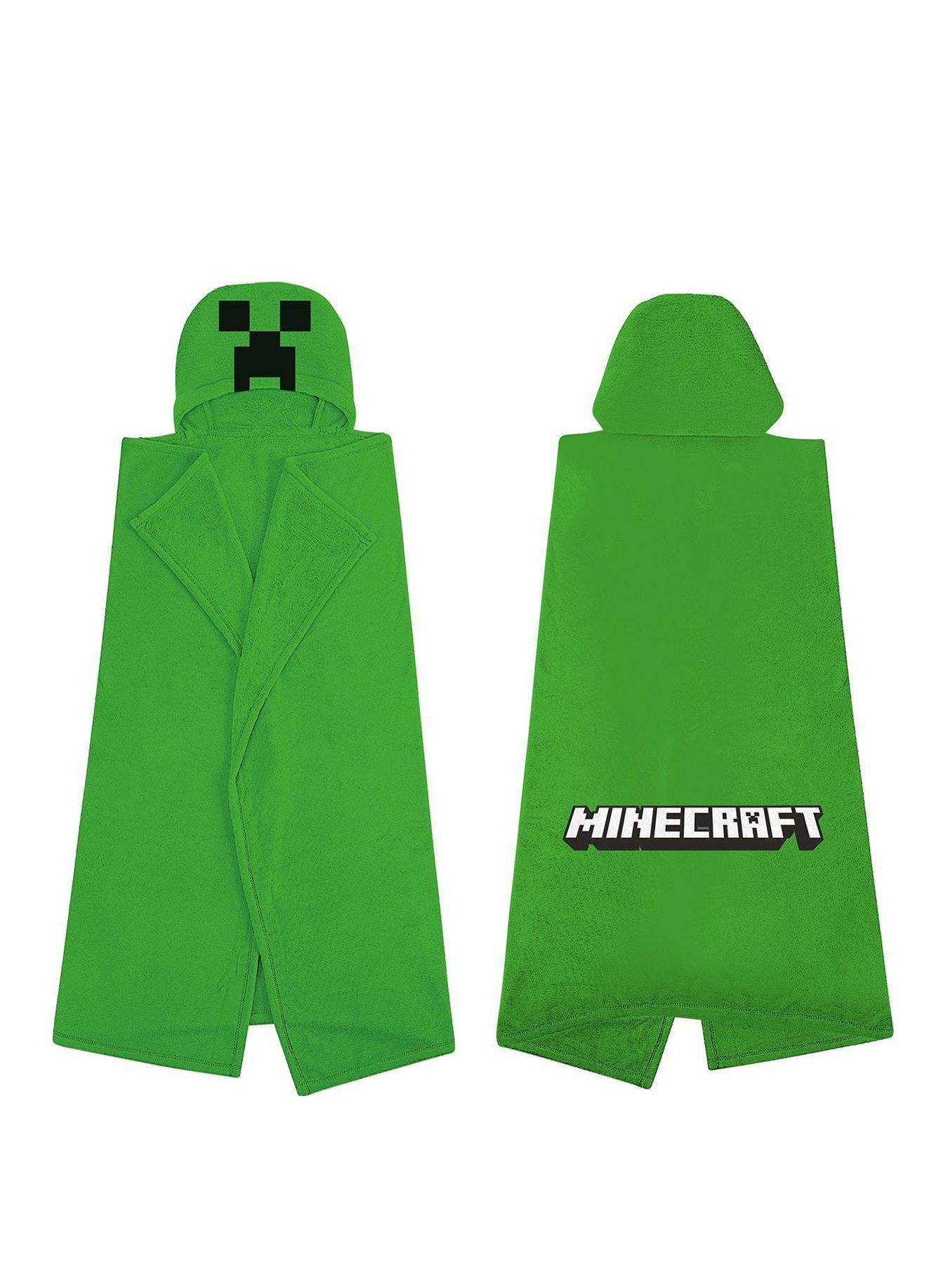 Image 2 of 6 of Minecraft Creeper 3D Hooded Fleece Blanket