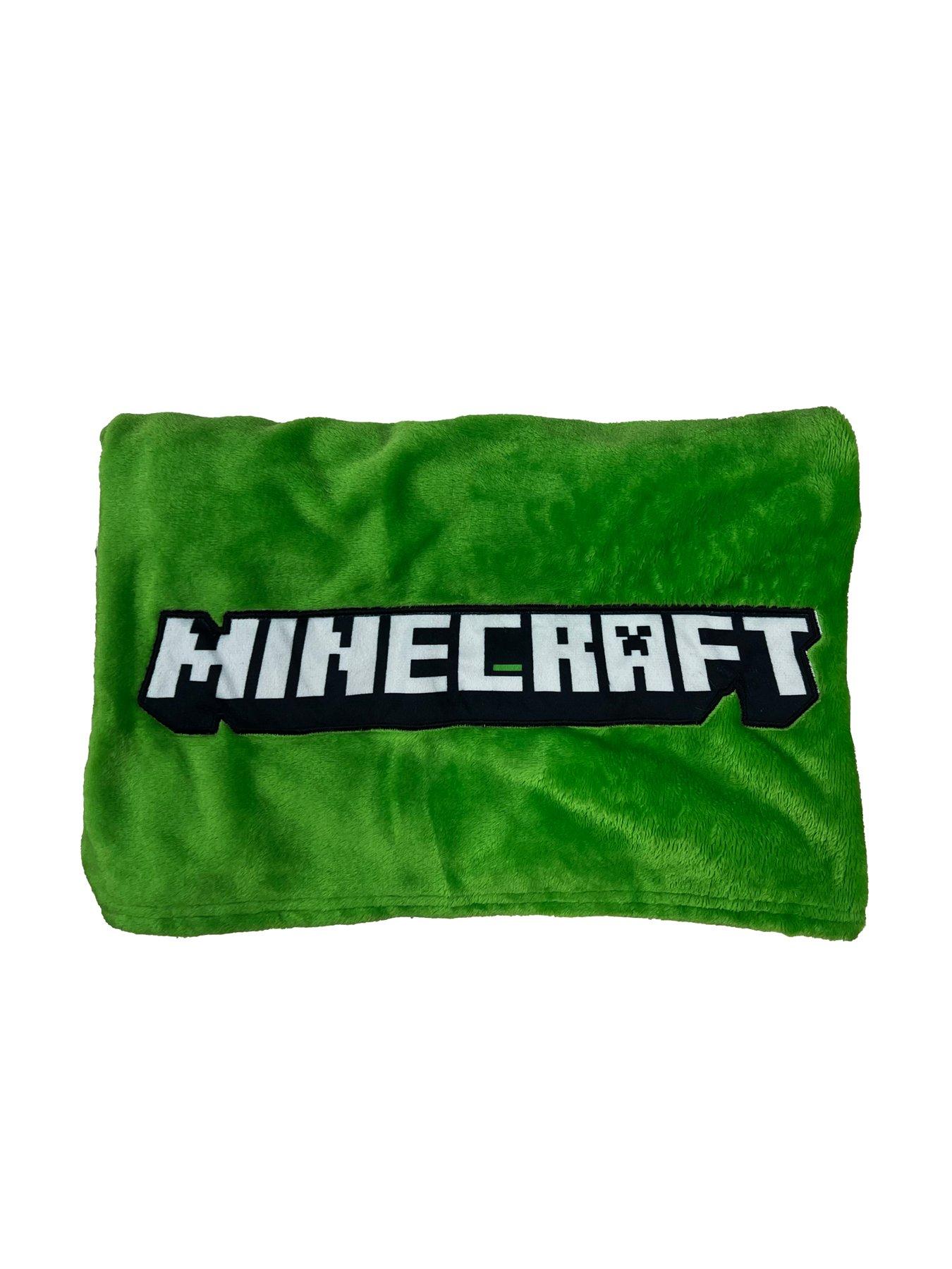 Image 6 of 6 of Minecraft Creeper 3D Hooded Fleece Blanket