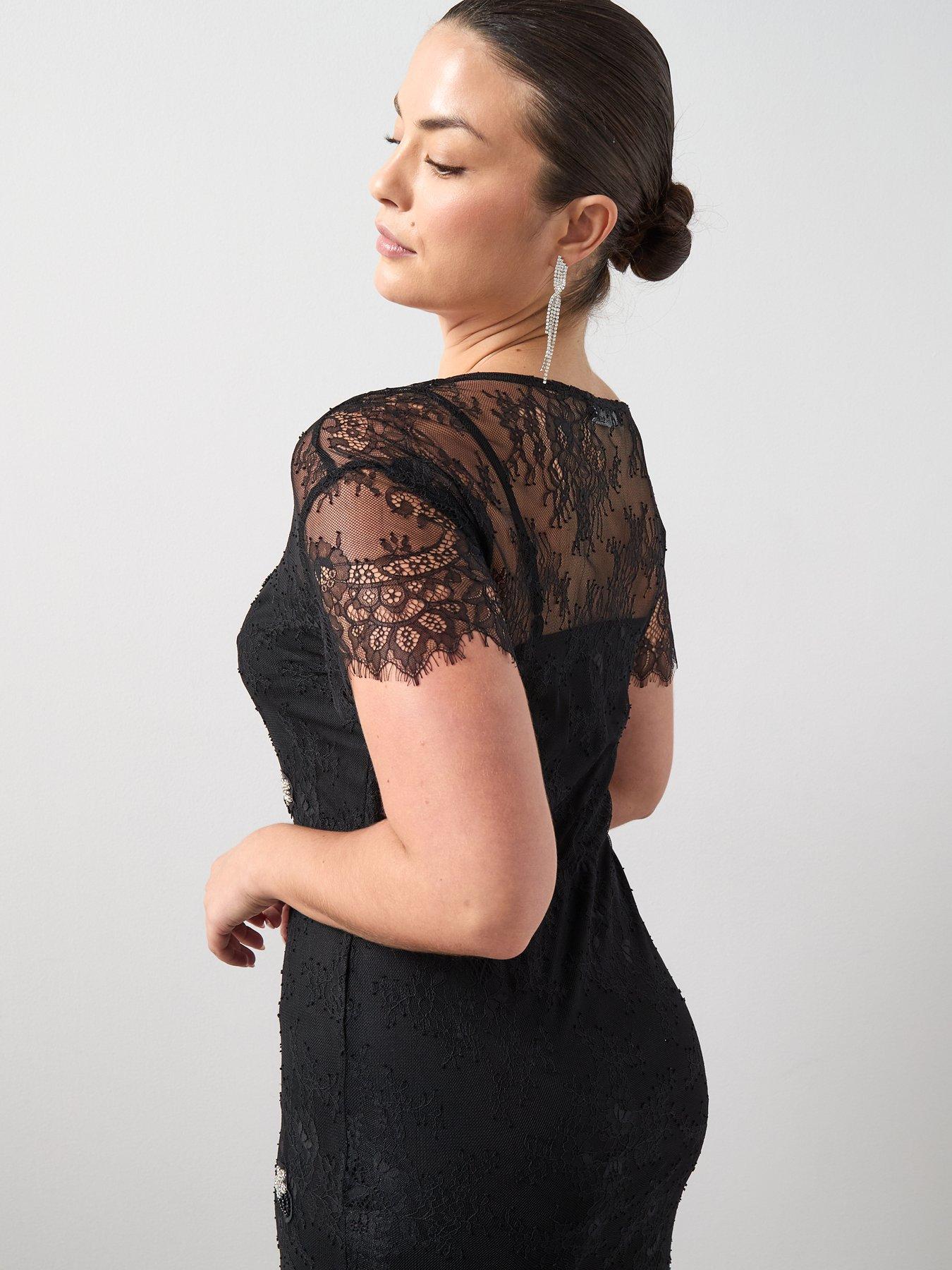 knee length dresses for ladies Curve & Plus The Glass Candy Corset Dress 4XL