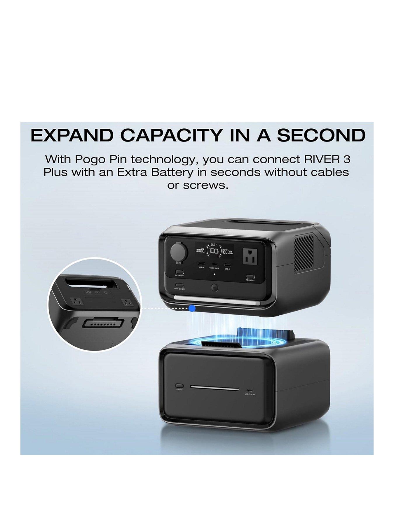 Image 2 of 7 of EcoFlow River 3 Max Plus (River 3 Plus + EB600) UK