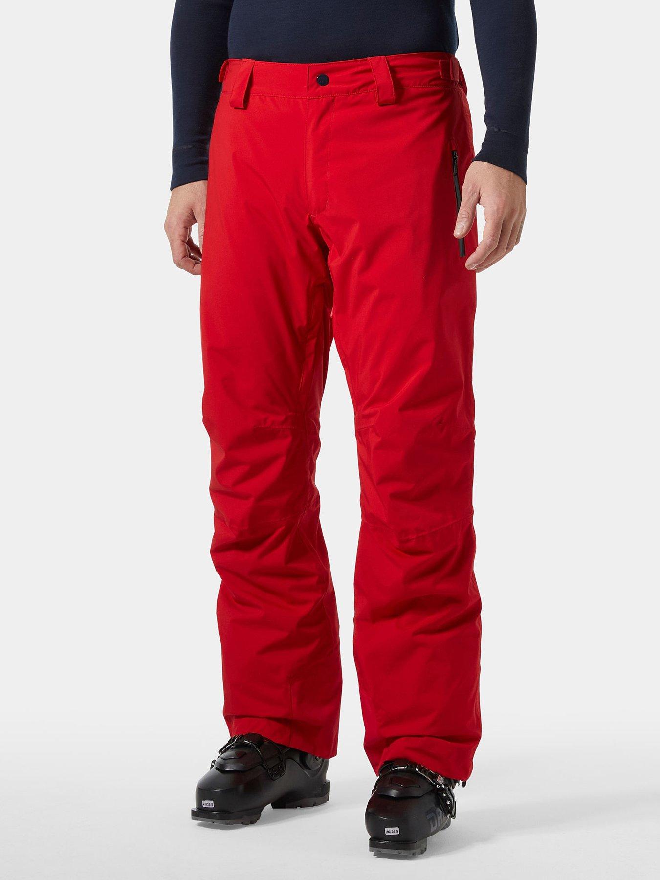 Helly Hansen Mens Legendary Ski Insulated Pant - Red