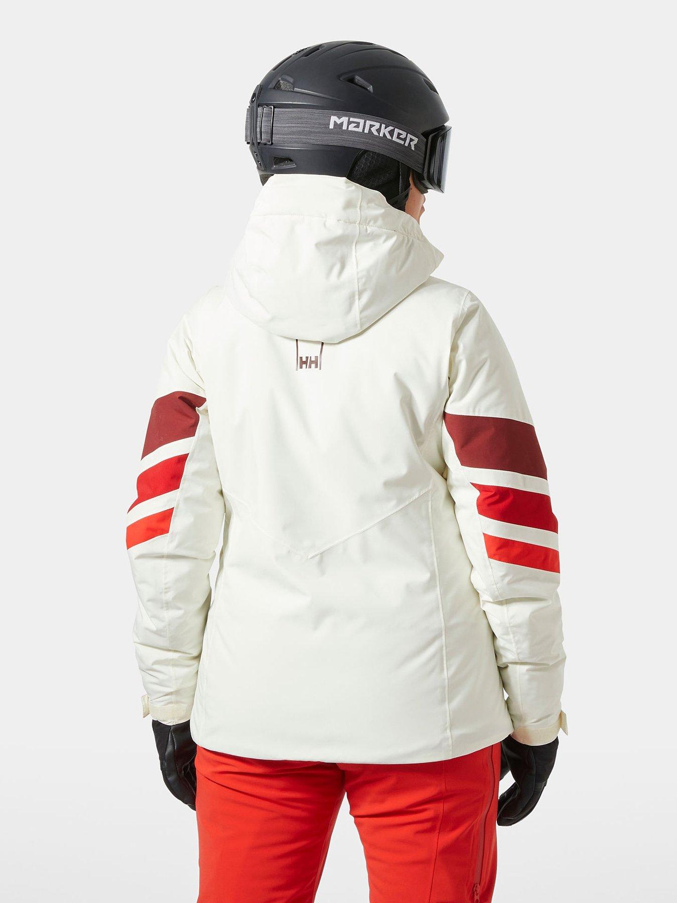 Image 2 of 6 of Helly Hansen Womens Panorama Insulated Ski Jacket (with Free Ski Pass) - Cream