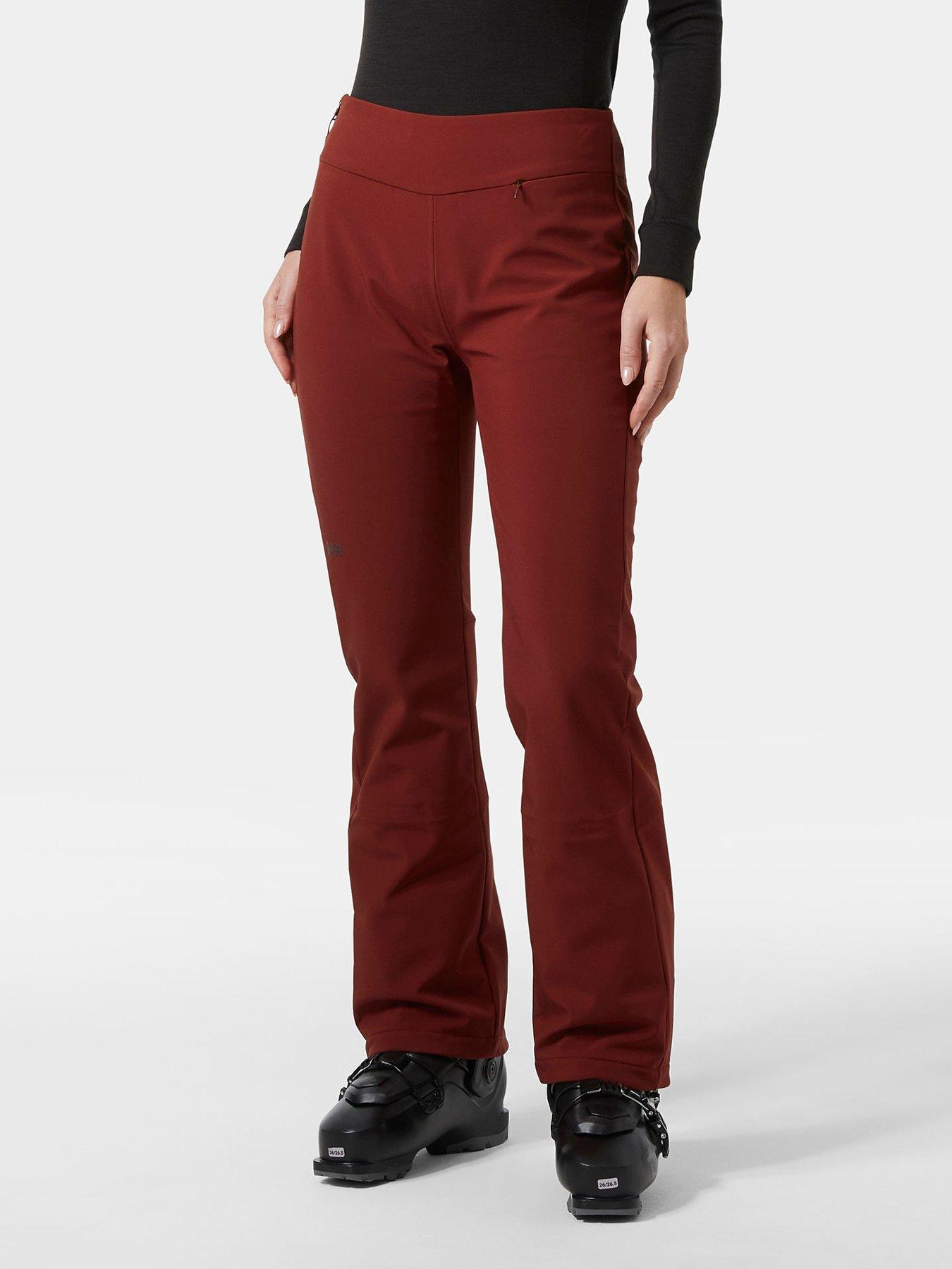 Helly Hansen: Womens Nora Softshell Ski Pant (with Free Ski Pass) - Mars
