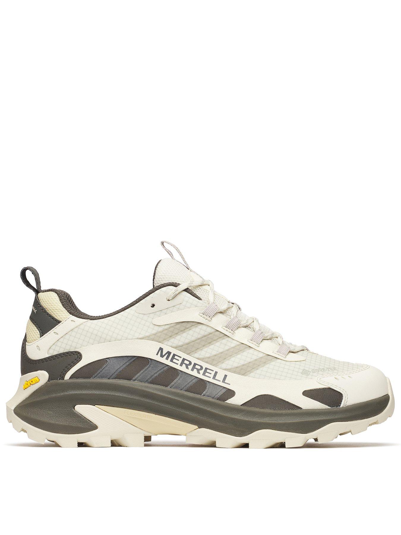 Image 1 of 4 of Merrell Mens Moab Speed 2 Goretex Hiking Shoes - Cream