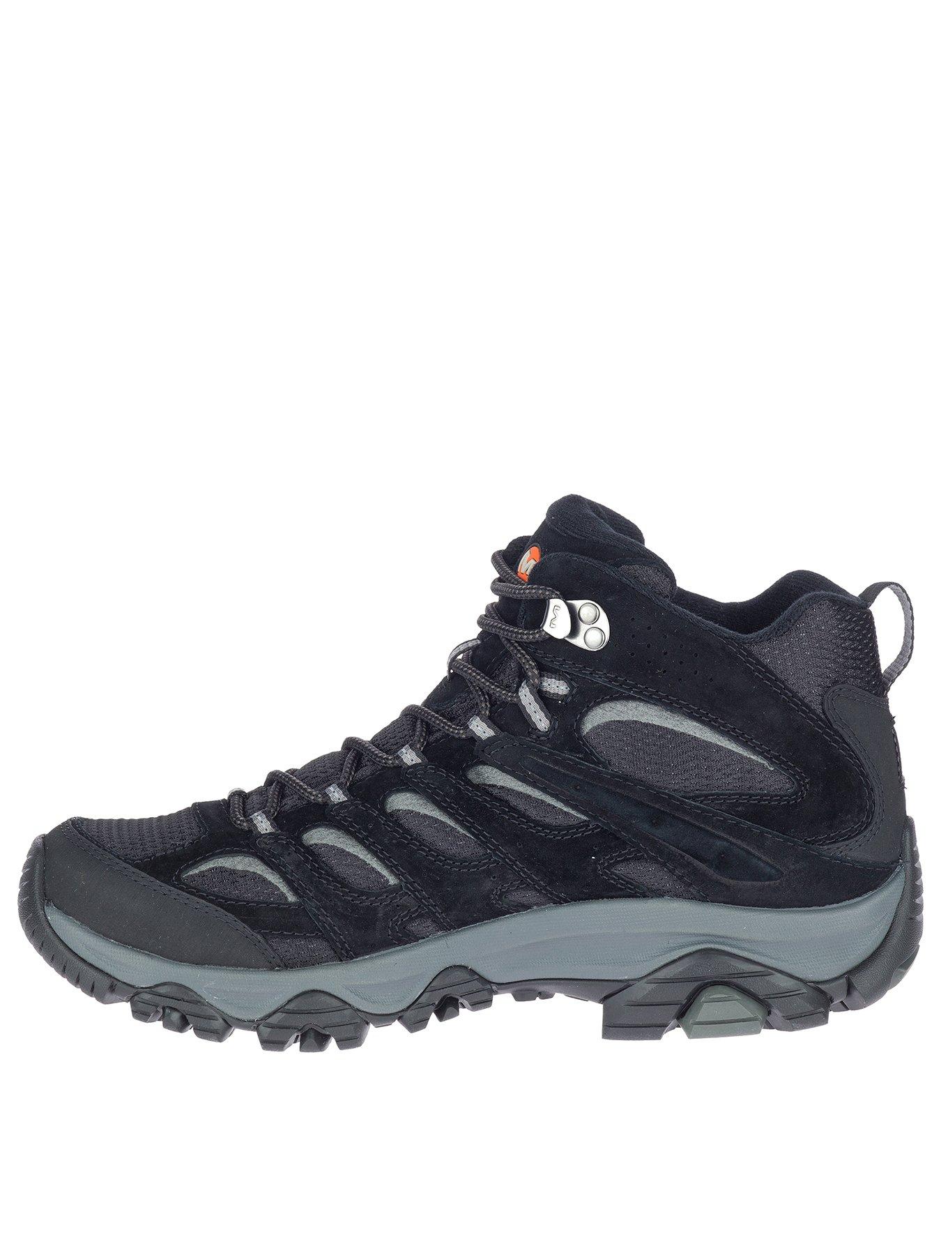 Image 2 of 4 of Merrell Mens Moab 3 Mid Goretex hiking Boots - Black