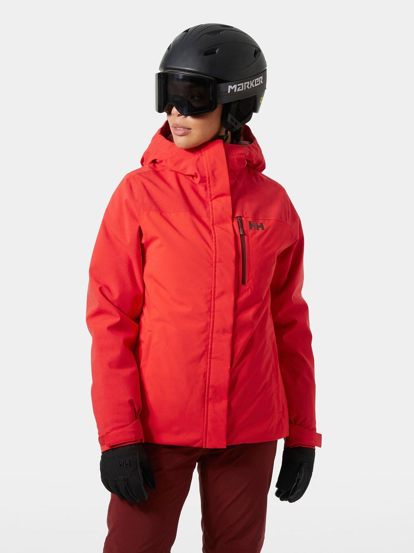 Helly Hansen Womens Snoplay Ski Jacket - Red