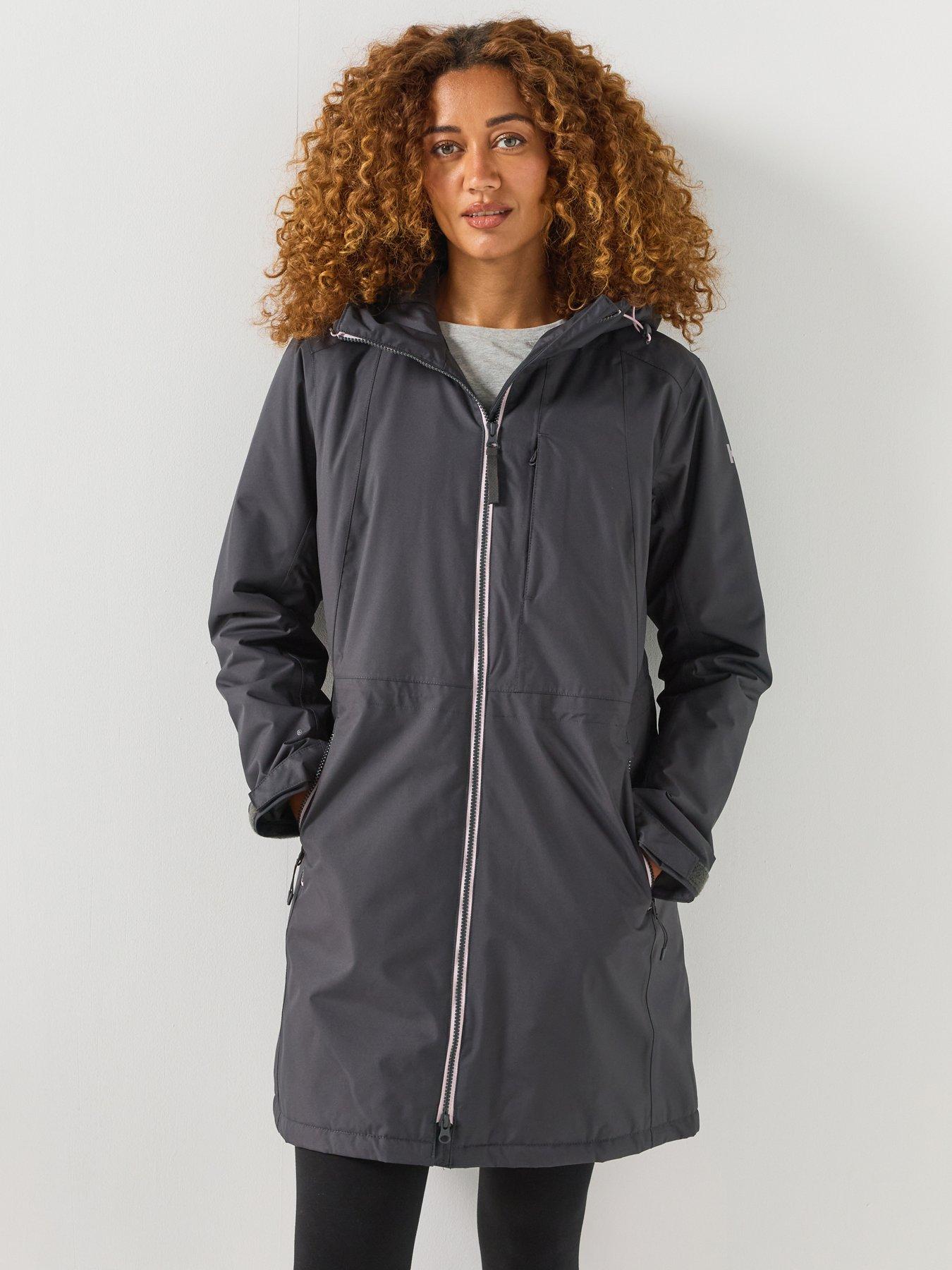 Helly Hansen Womens Westport Insulated Coat, Grey, Size Xs, Women