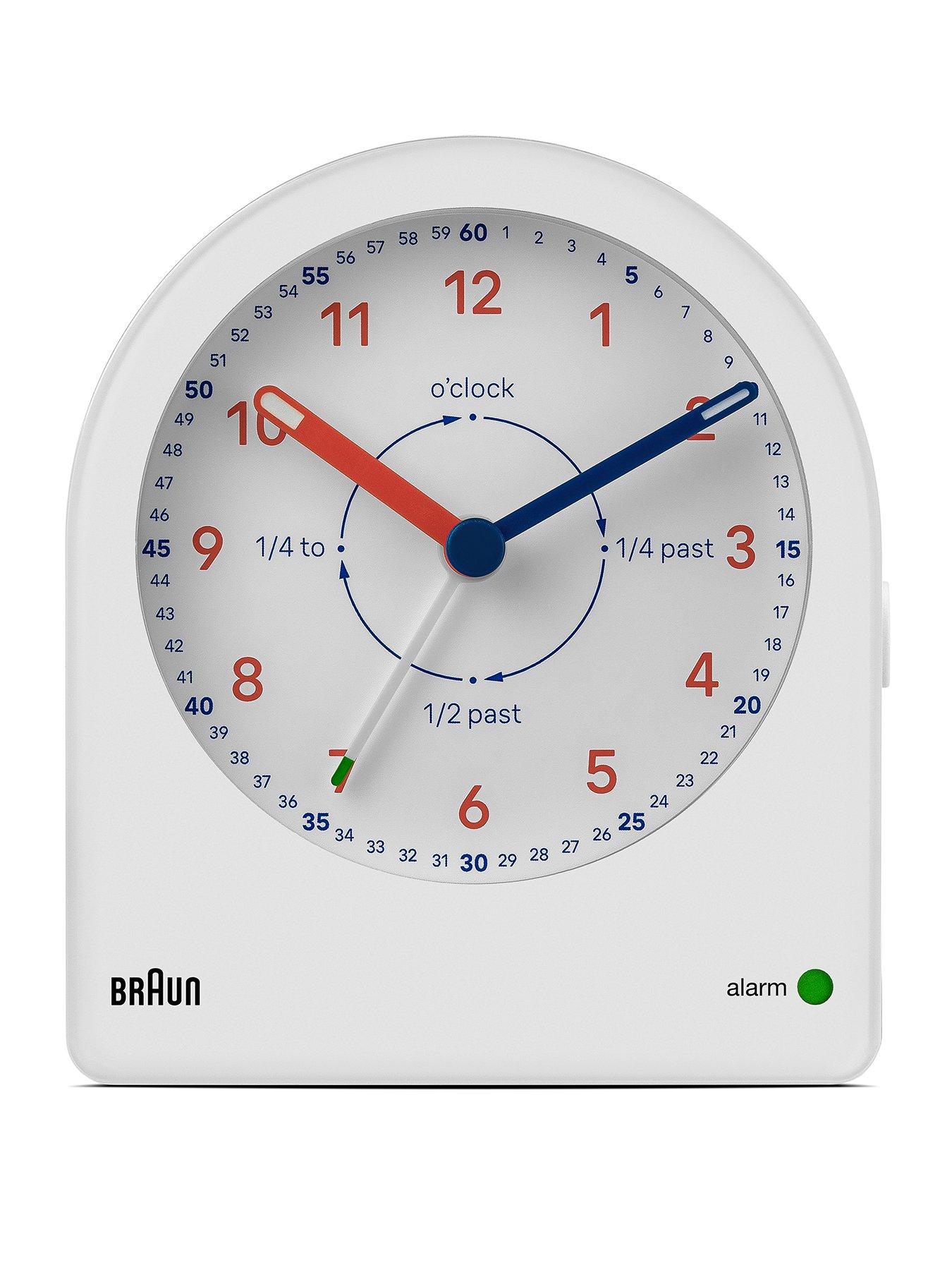 Braun Time Teacher Analogue Alarm Clock