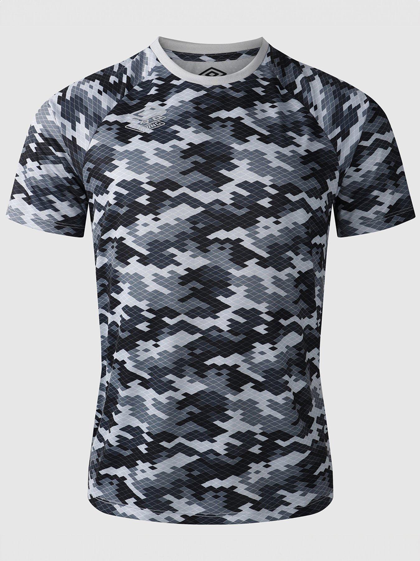 undefined Mens Football Pro Training Graphic Jersey - Grey